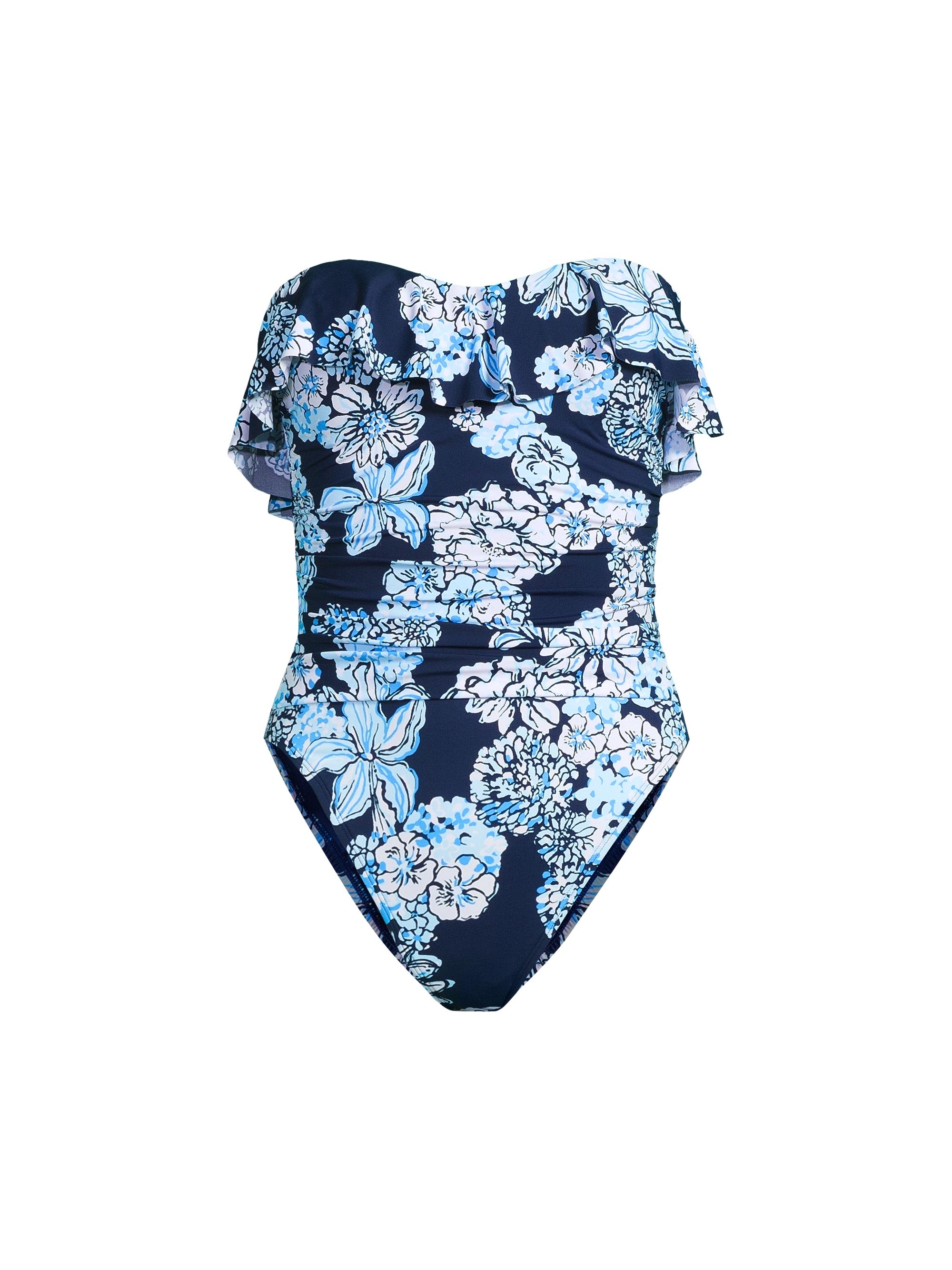 Lilly Pulitzer Women's Rubyann One-Piece Swimsuit - Low Tide Navy
