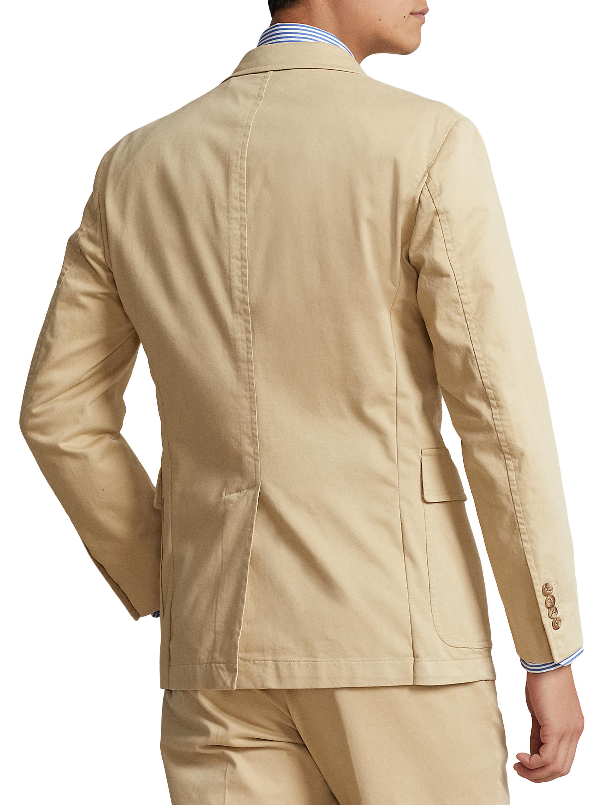 Polo Ralph Lauren Garment-Dyed Cotton Two-Button Suit Jacket