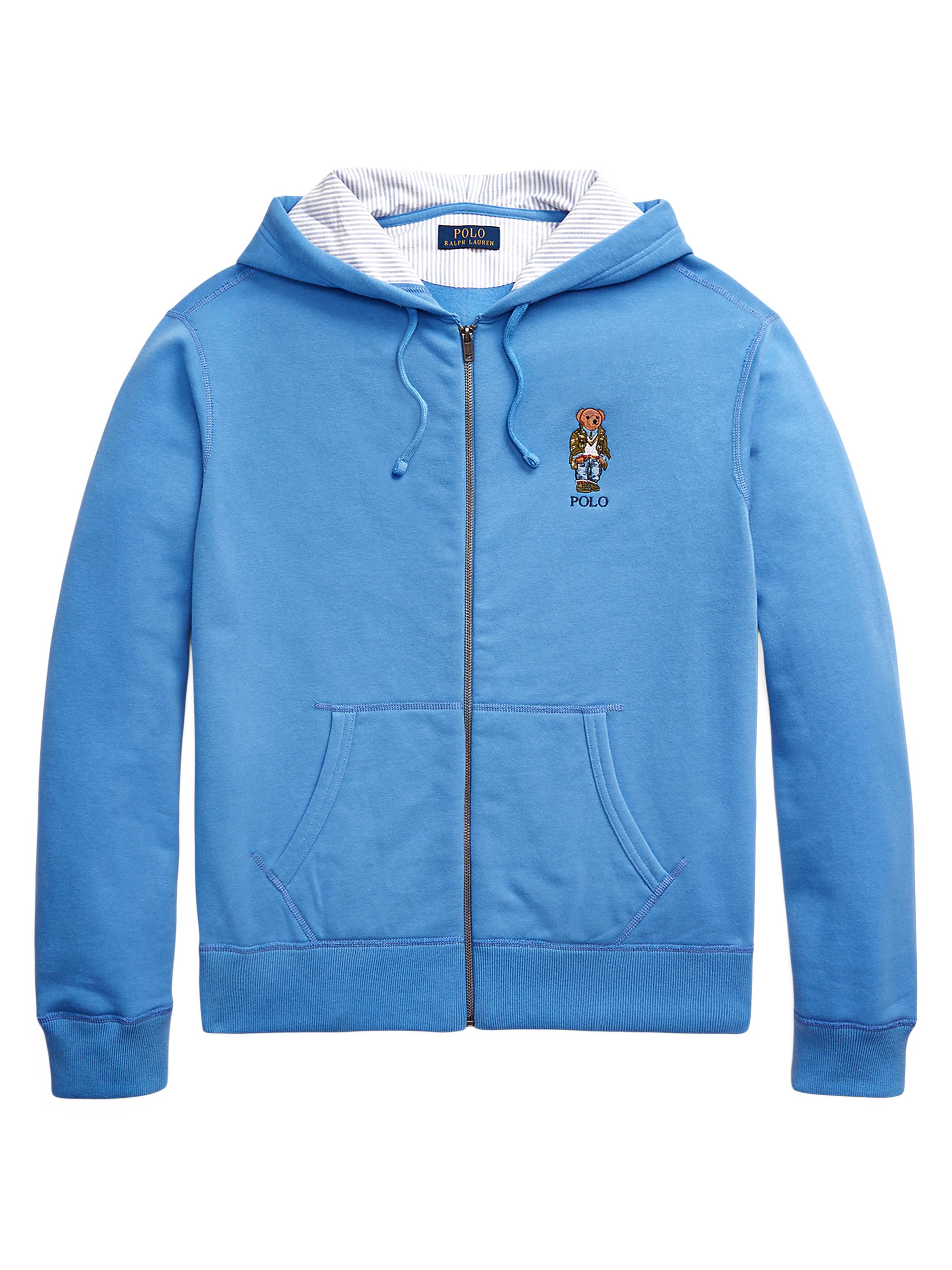 POLO BEAR パーカー ライトブルー M Polo Ralph Lauren Polo Bear Fleece Hoodie | Blue | FARFETCH