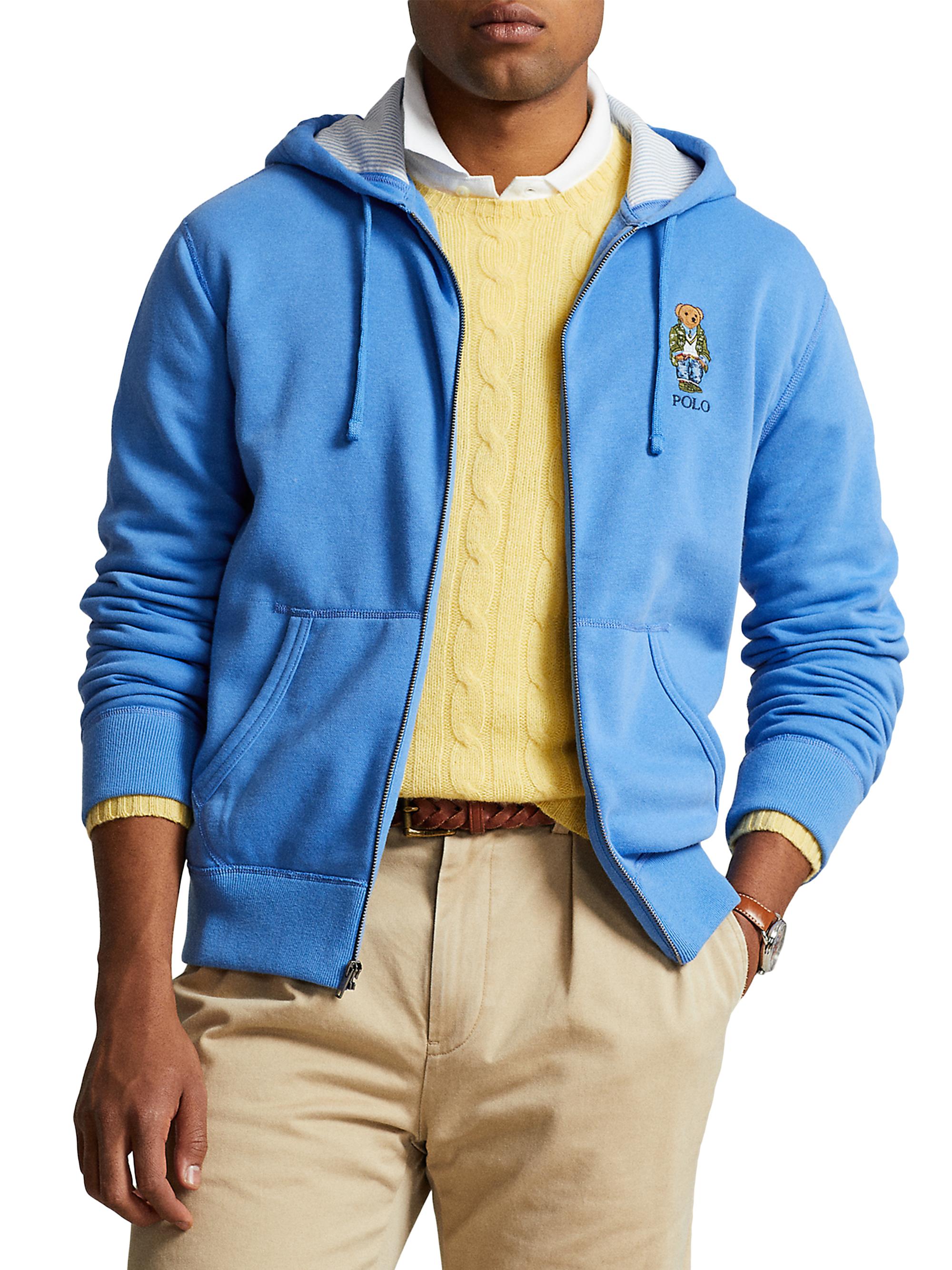 Polo Ralph Lauren Polo Bear フーディ Polo Ralph Lauren Bear Print Fleece Hoodie, Colorblocked