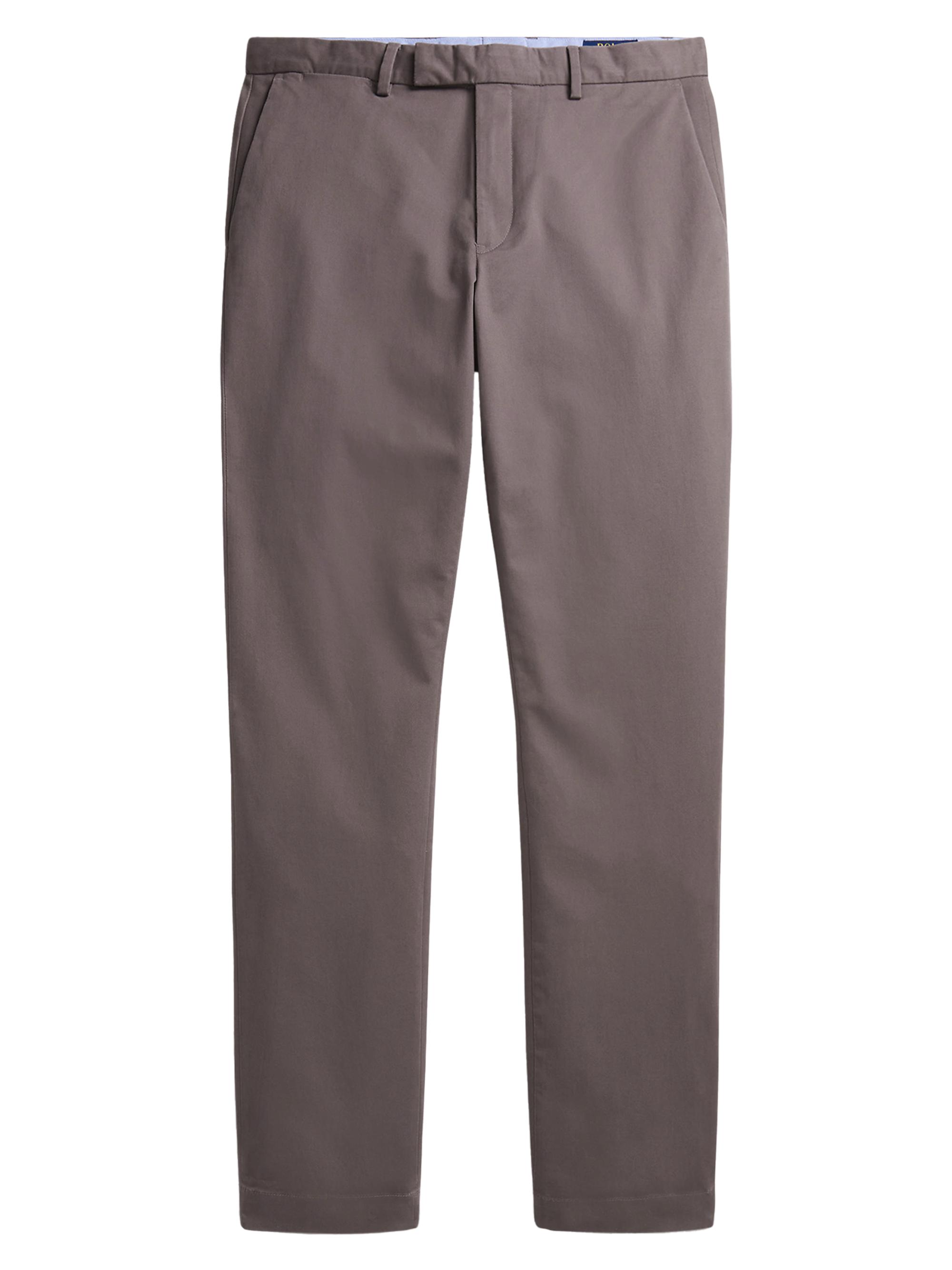 Polo Ralph Lauren Men's Stretch Twill Flat Front Pants - Norfolk Grey