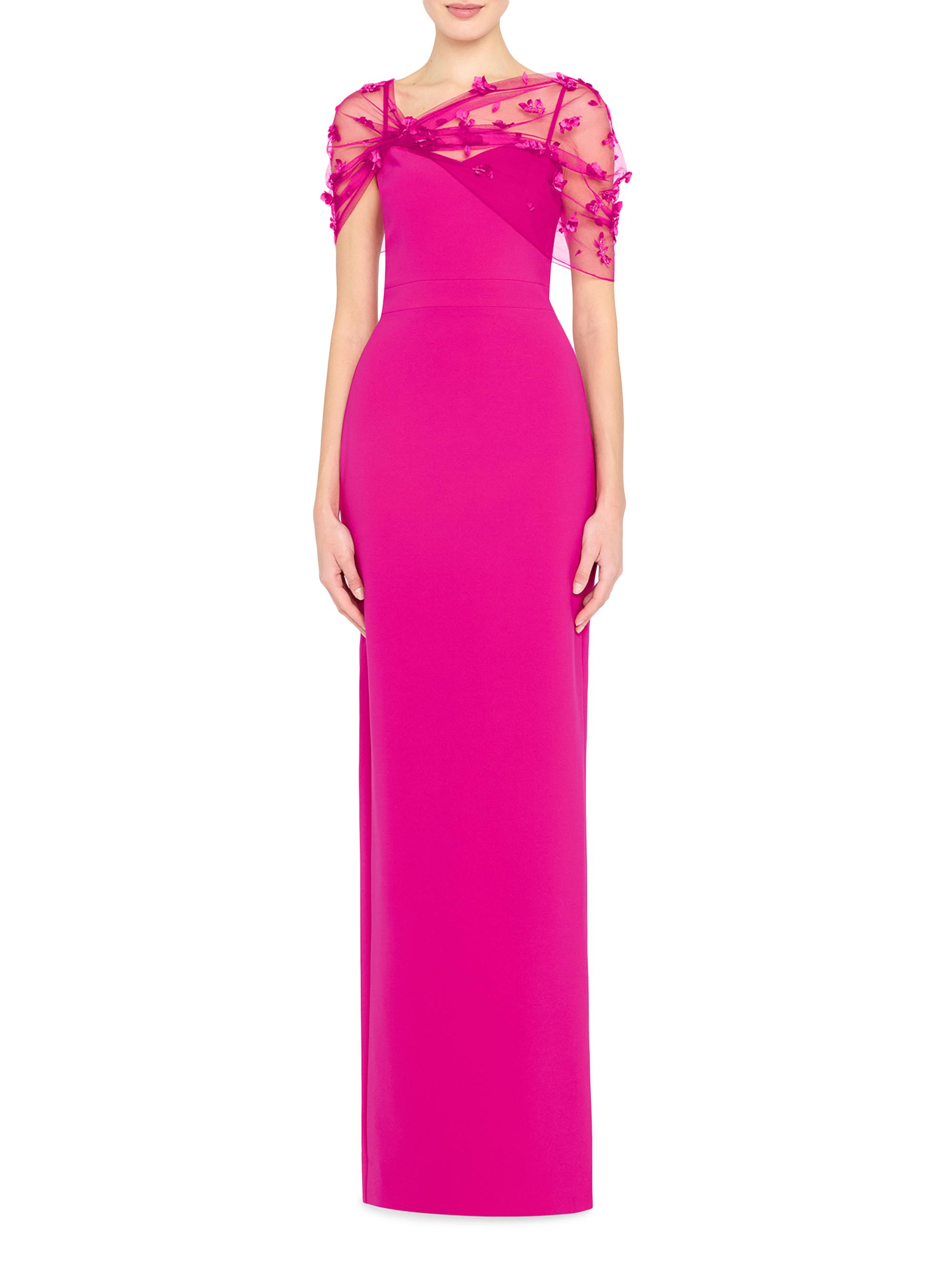 Sophia Beaded Shawl Gown