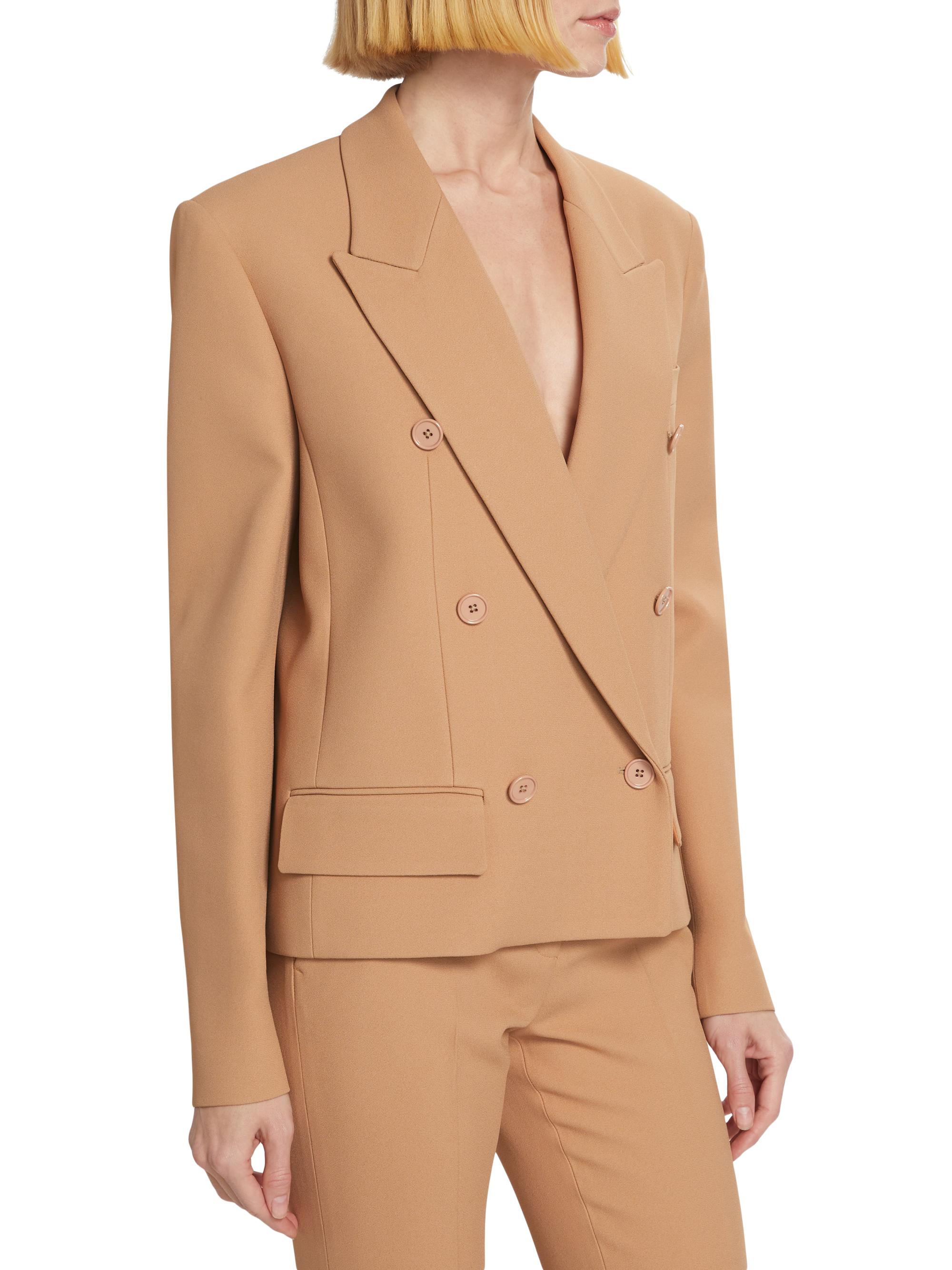 Boxy Double-Breasted Blazer