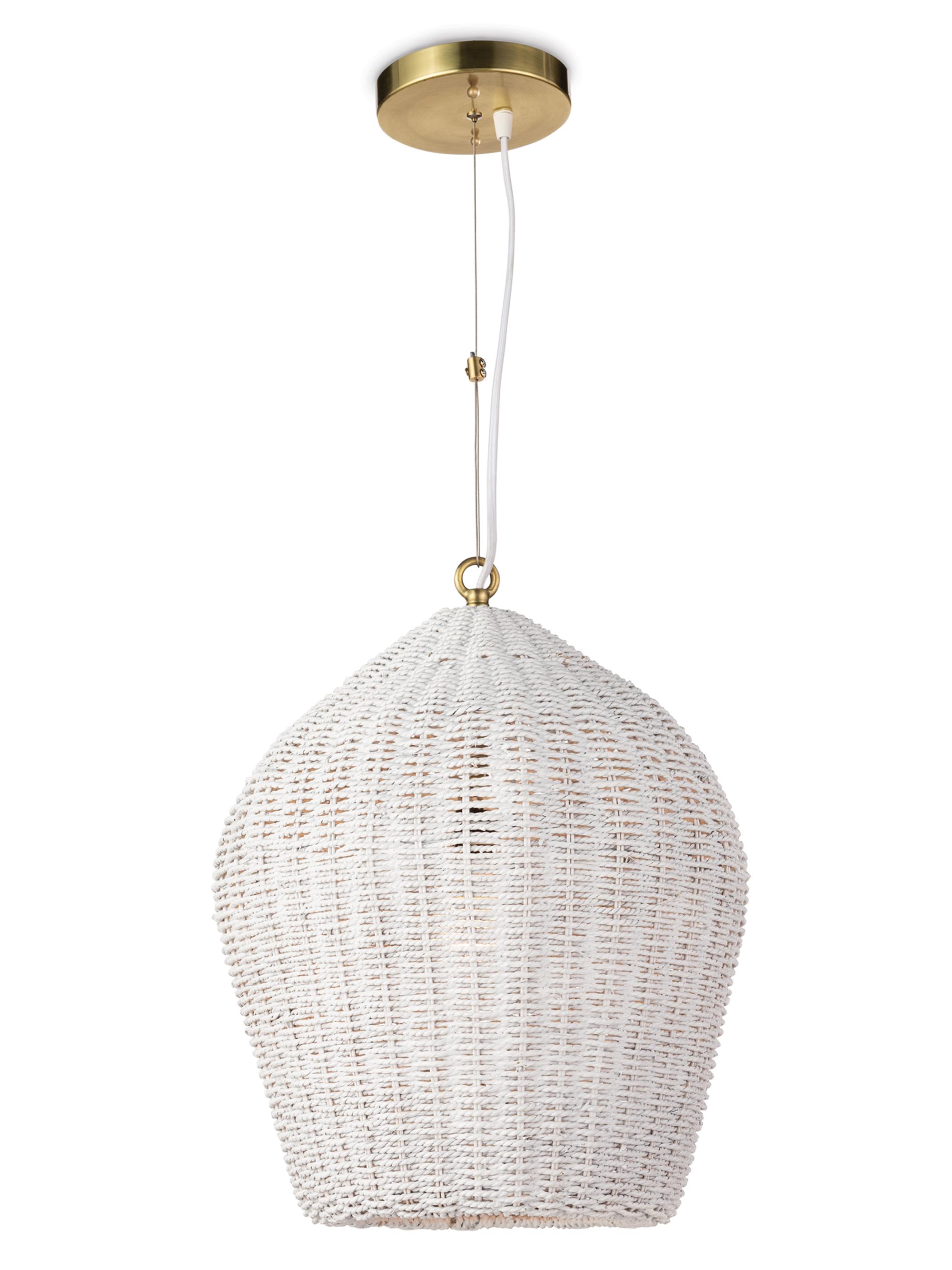 Regina Andrew Coastal Living Georgian Pendant - White