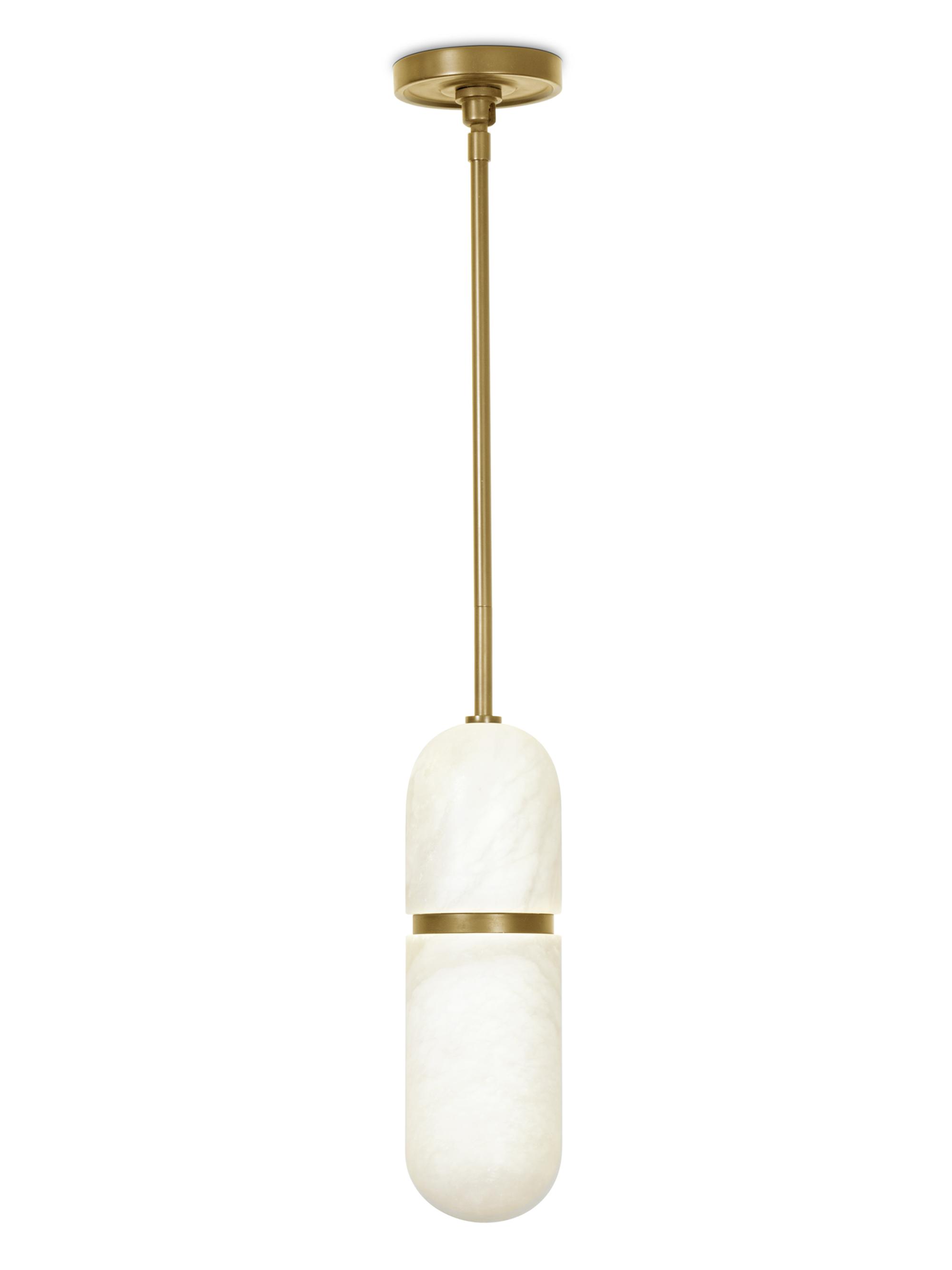 Regina Andrew Salon Alabaster Pendant - Bronze