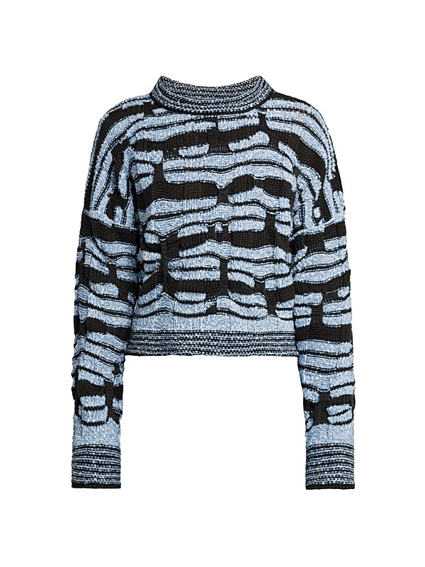 Shop Bottega Veneta Distorted Striped Sweater | Saks Fifth Shop Bottega Veneta Distorted Striped Sweater | Saks Fifth