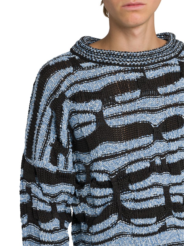 Shop Bottega Veneta Distorted Striped Sweater | Saks Fifth Shop Bottega Veneta Distorted Striped Sweater | Saks Fifth