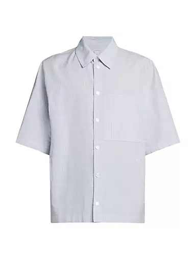 Woven Check Short-Sleeve Shirt