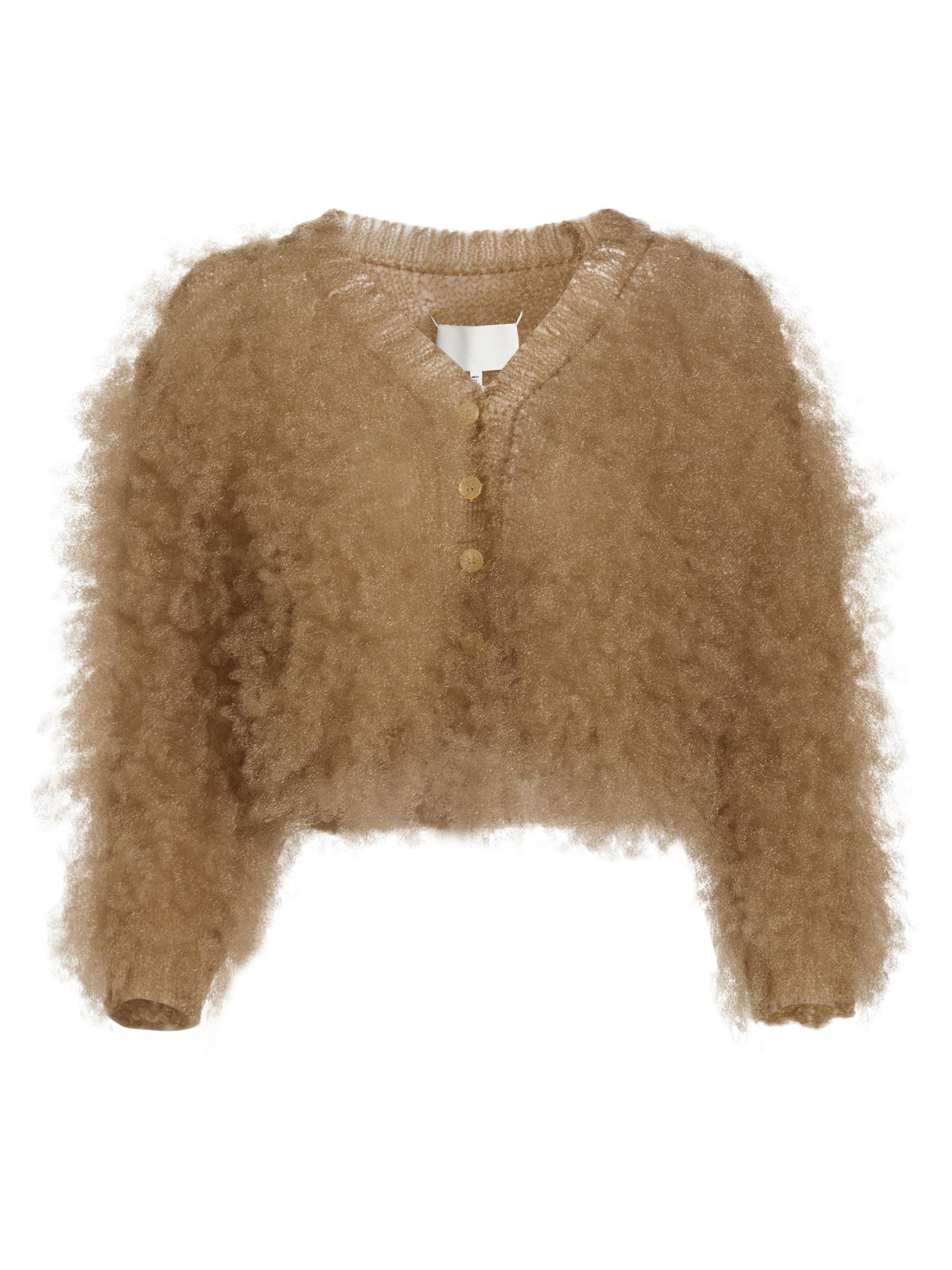 トップス Maison Margiela 15SS Panelled Cardigan-M 0400020561181_LIGHTBROWN?wid=