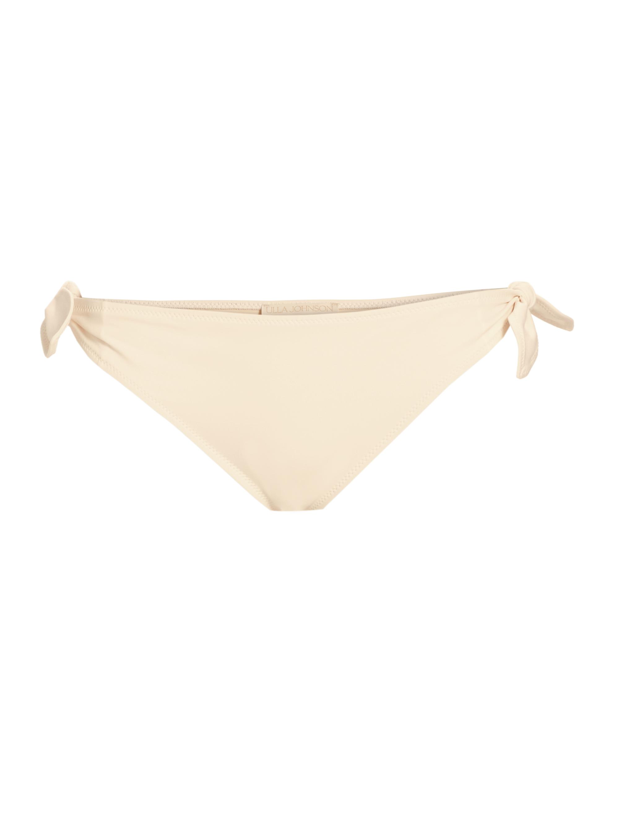 Ulla Johnson Women's Giulia Low-Waist Bikini Bottom - Cowrie