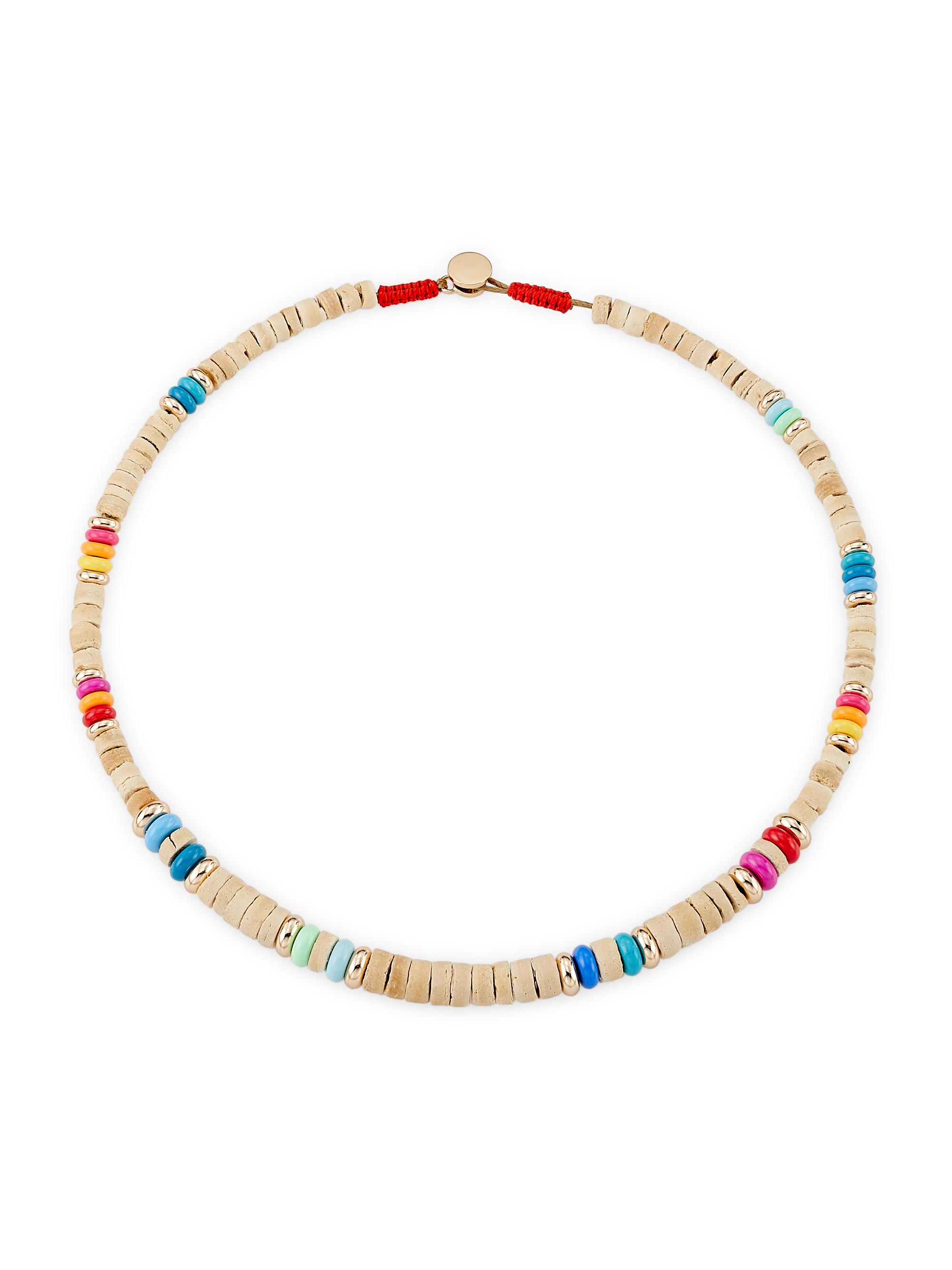 Roxanne Assoulin Women's Island Time Heishi Bead Necklace - Rainbow