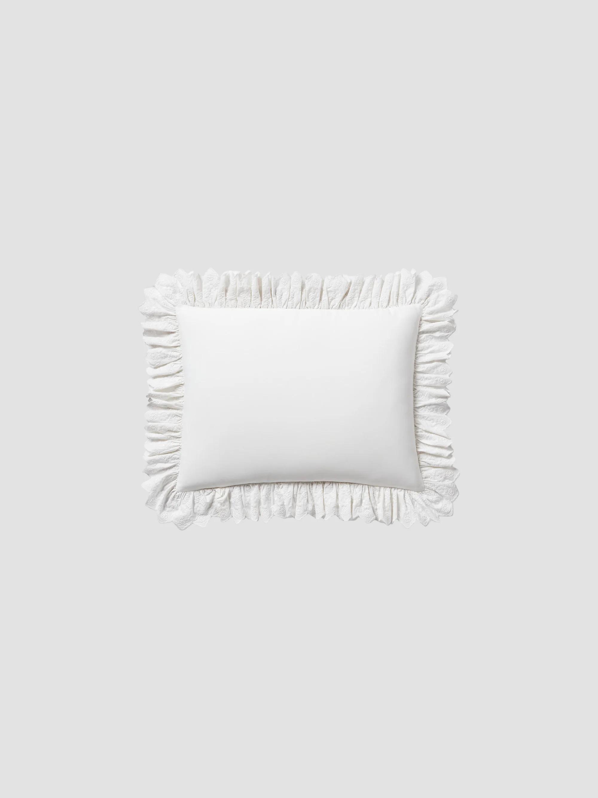 Ralph Lauren Antoinette Throw Pillow - True Cream
