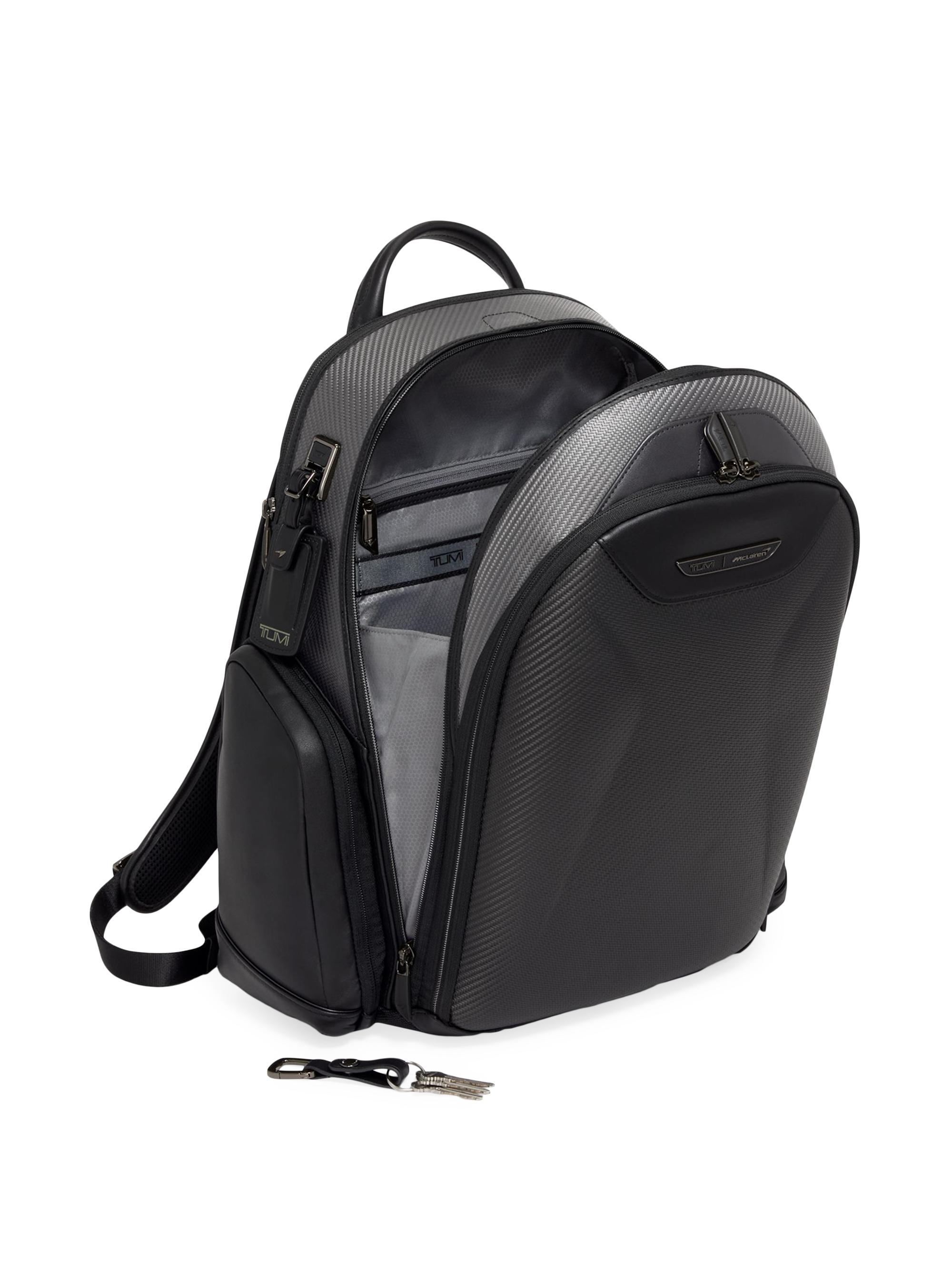 TUMI TUMI x McLaren Paddock Carbon Fiber Backpack | Saks Fifth Avenue