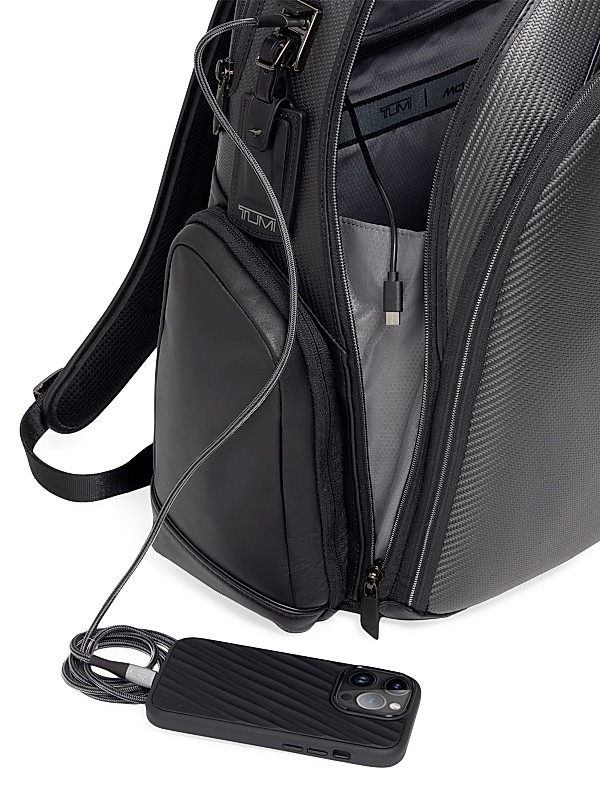 Shop TUMI TUMI x McLaren Paddock Carbon Fiber Backpack Shop TUMI TUMI x McLaren Paddock Carbon Fiber Backpack