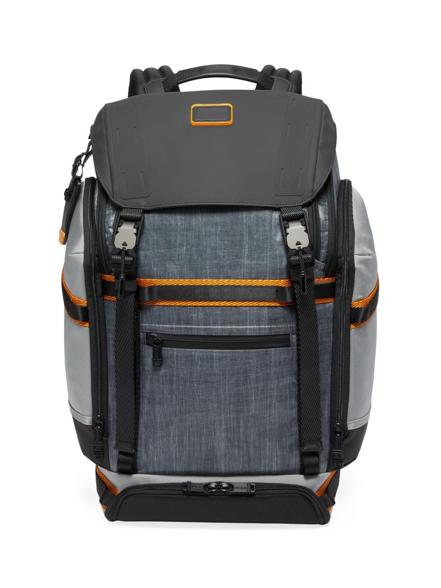 Tumi Alpha Bravo Luke Roll-Top Backpack in Hickory Black