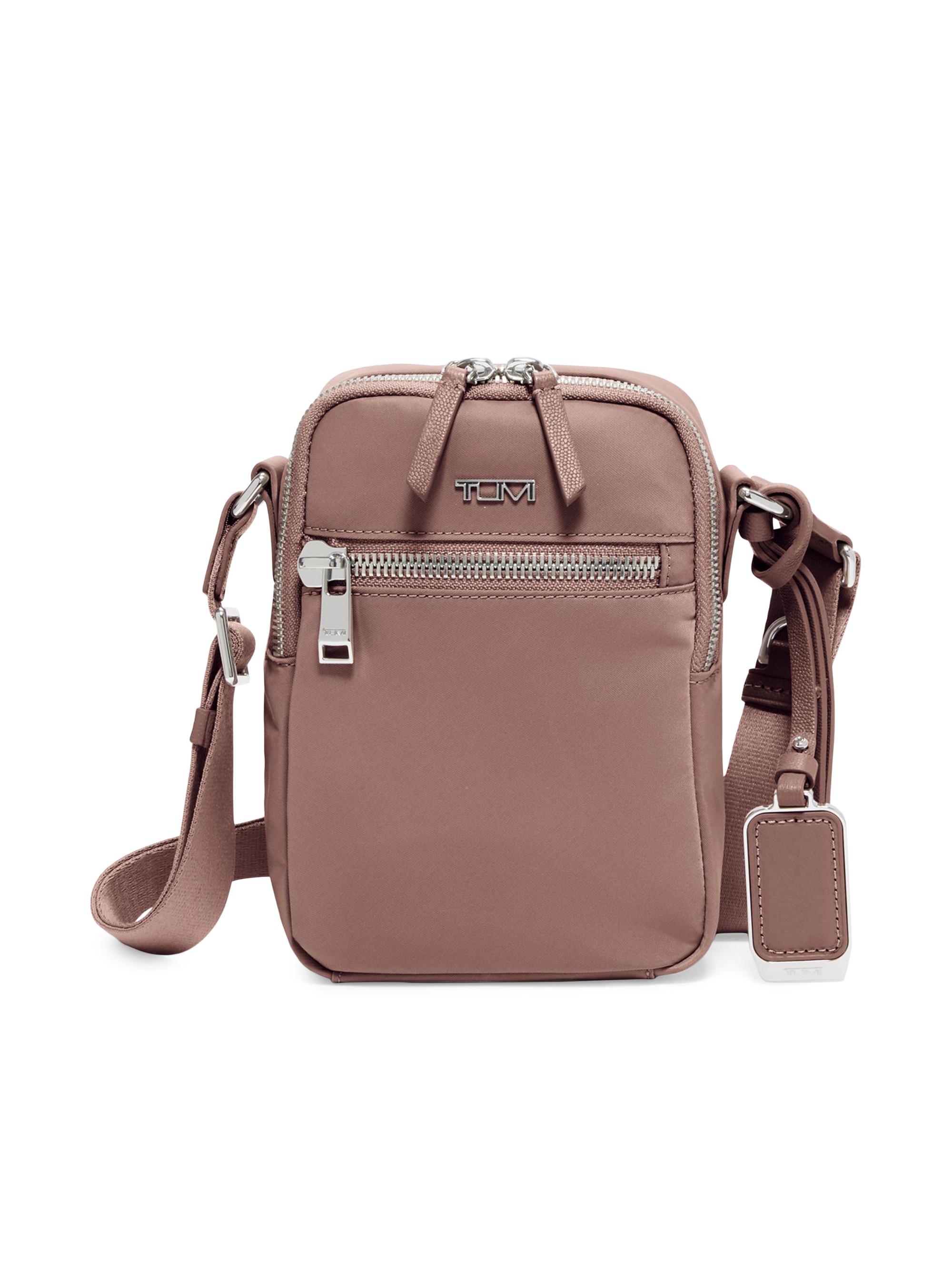 TUMI Women's Voyageur Persia Nylon Crossbody Bag - Light Mauve