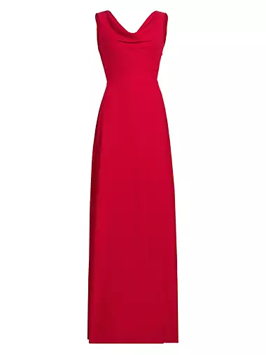 Women's Red Designer Evening Gowns
