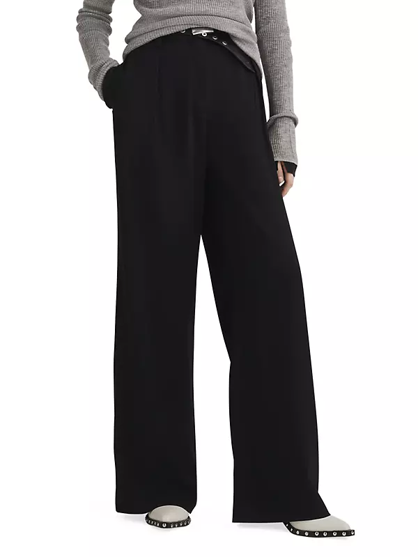 TOTEME Stretch-crepe tapered pants