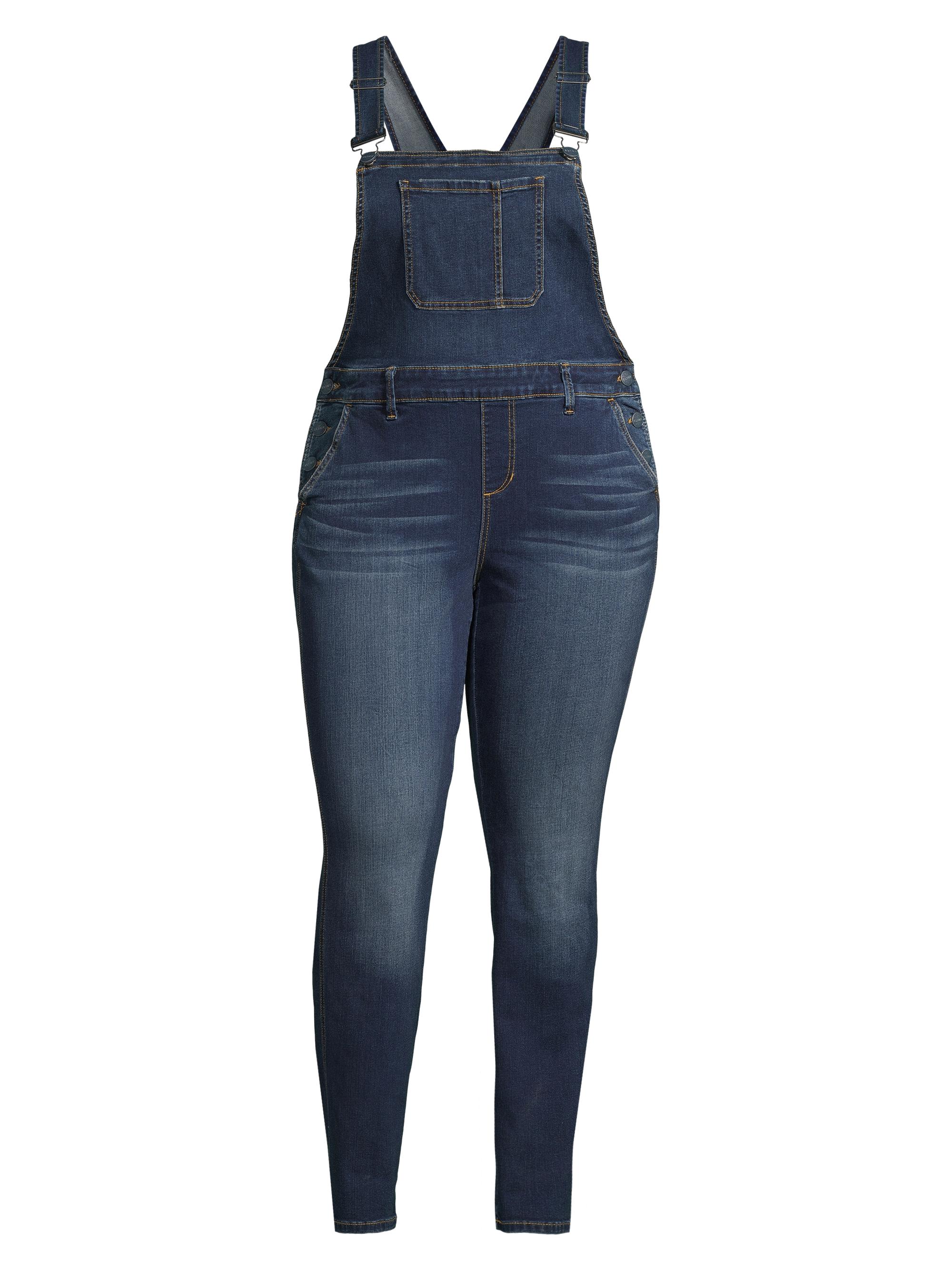 Slink Jeans Women's Stretch Denim Overalls - Martha