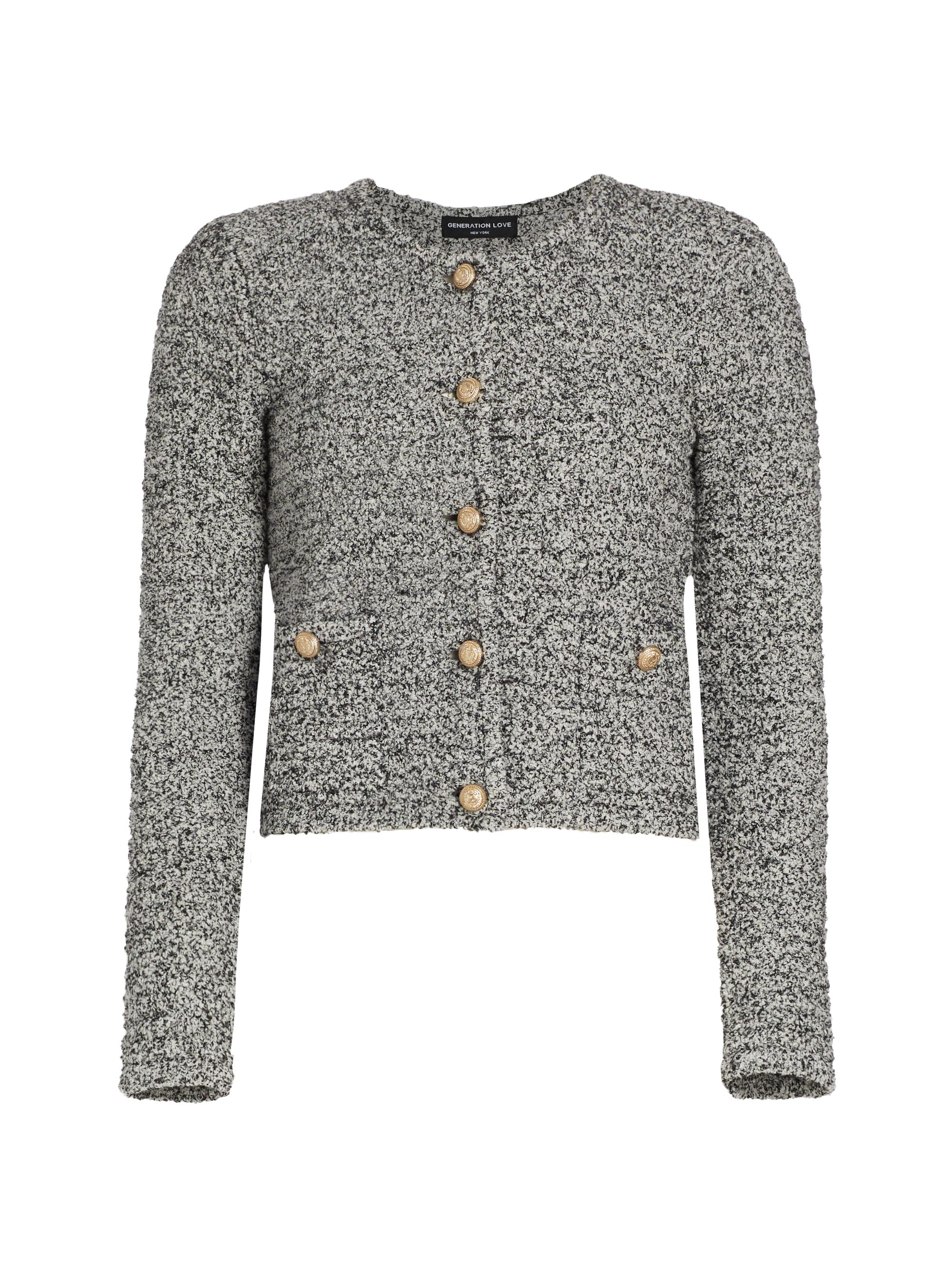 Generation Love Diana Bouclé Cardigan | Saks Fifth Avenue