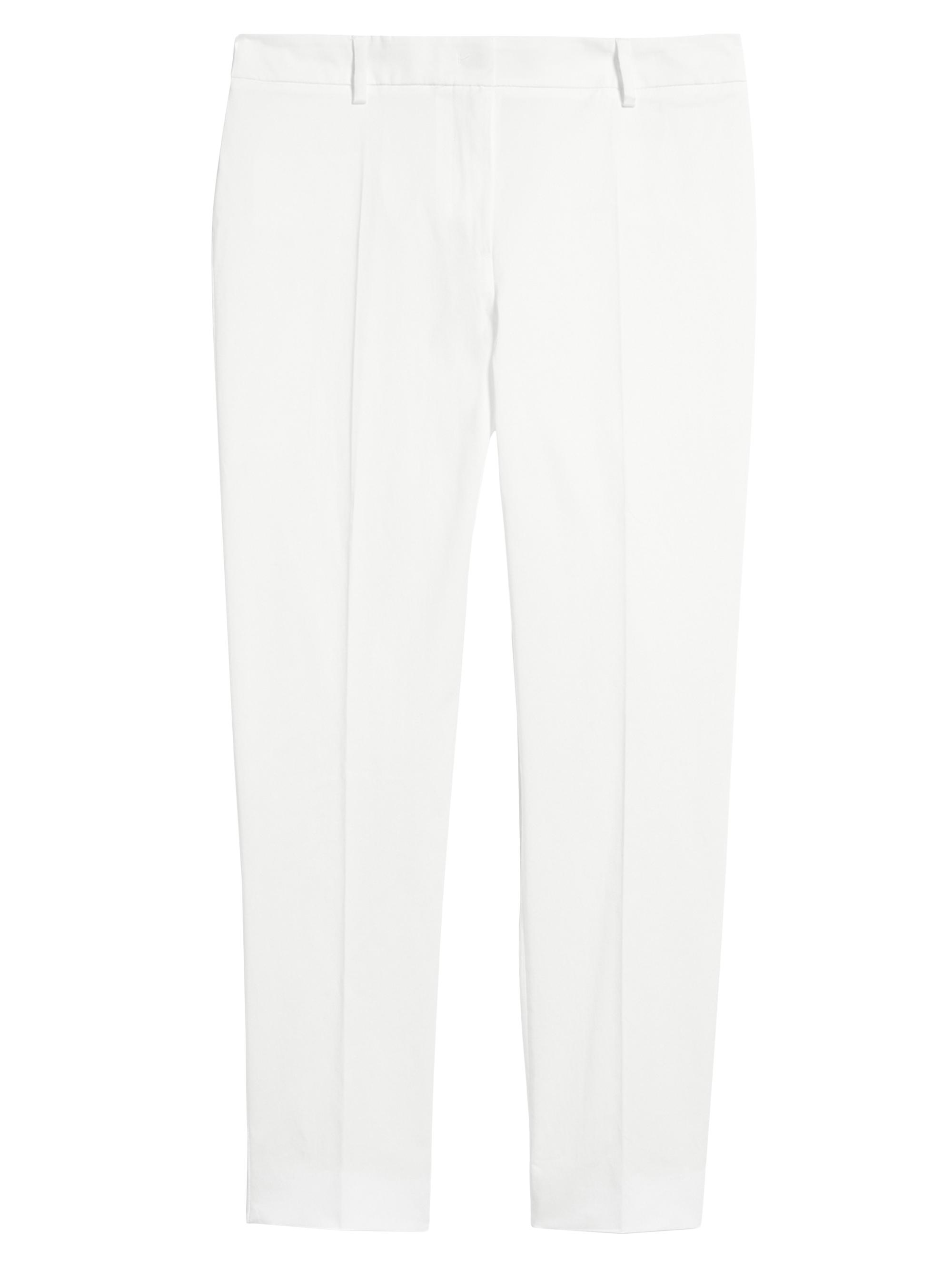 Weekend Max Mara Women's Cecco Cotton Crop Pants - White