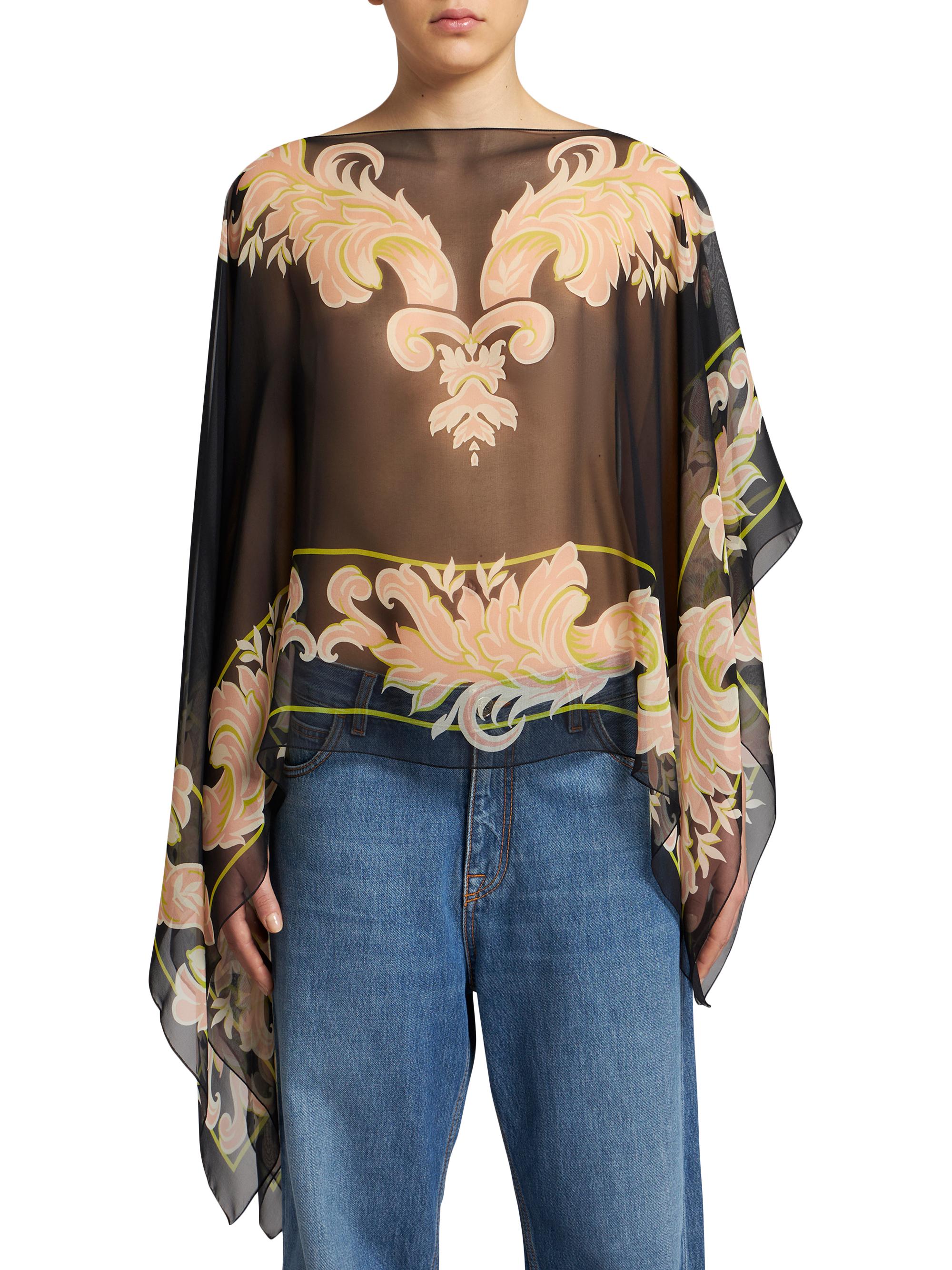 ETRO シルク バンダナ キルティング中綿ベスト チャコール 38 ETRO シルク バンダナ キルティング中綿ベスト チャコール 38