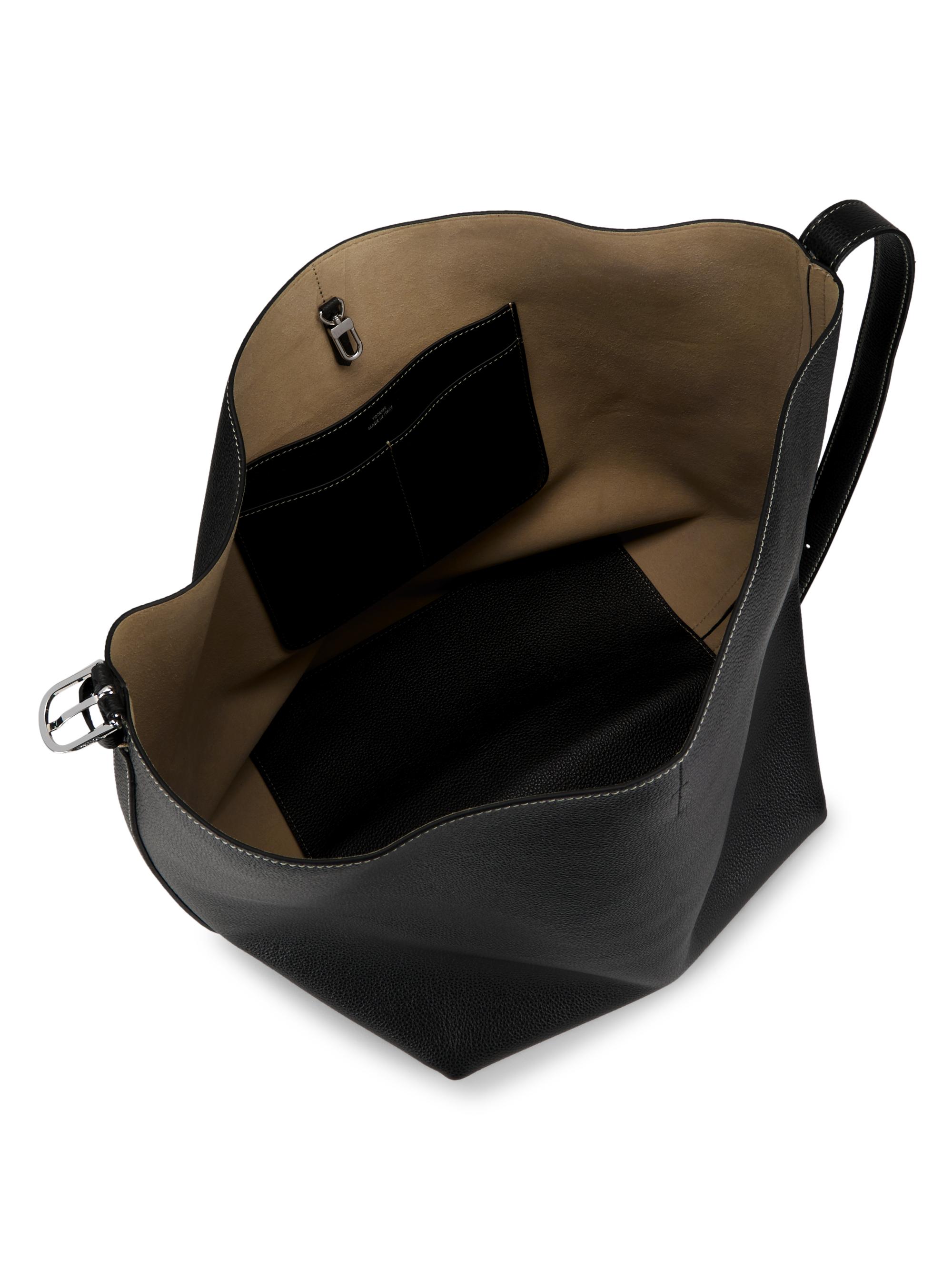 Toteme Belted Leather Tote Bag | Saks Fifth Avenue