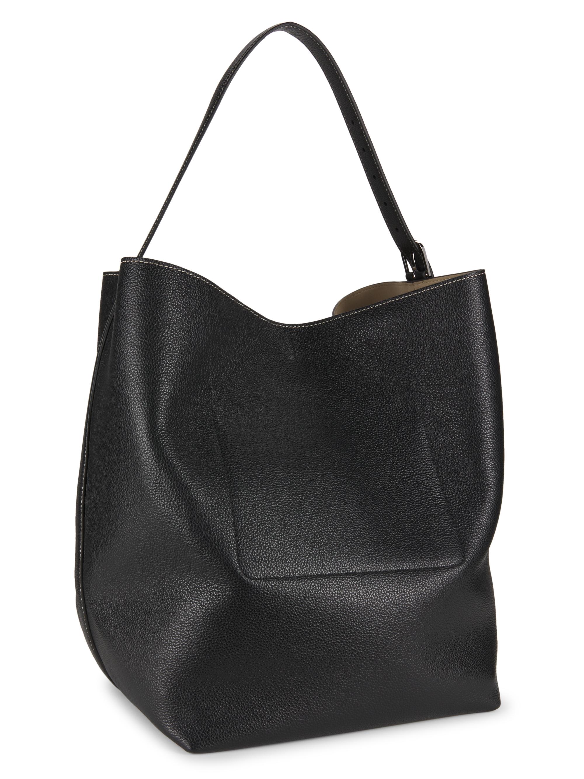 Toteme Belted Leather Tote Bag | Saks Fifth Avenue