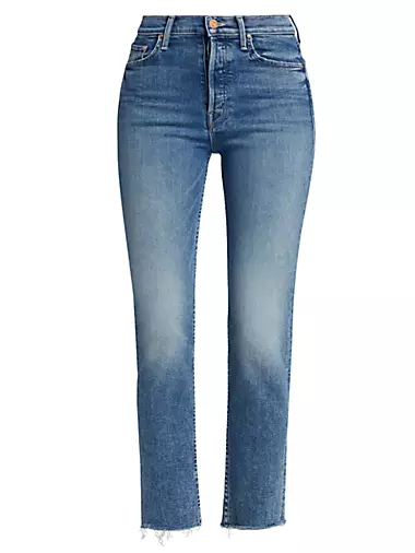 Tomcat Frayed Ankle-Crop Jeans
