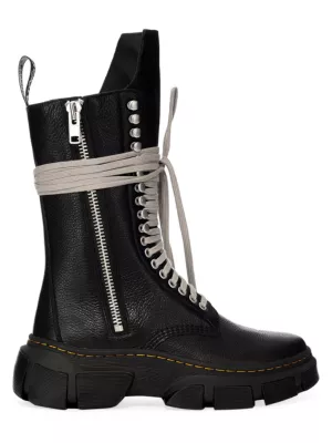 Shop Rick Owens Rick Owens x Dr. Martens Calf-Length Boots | Saks Fifth  Avenue