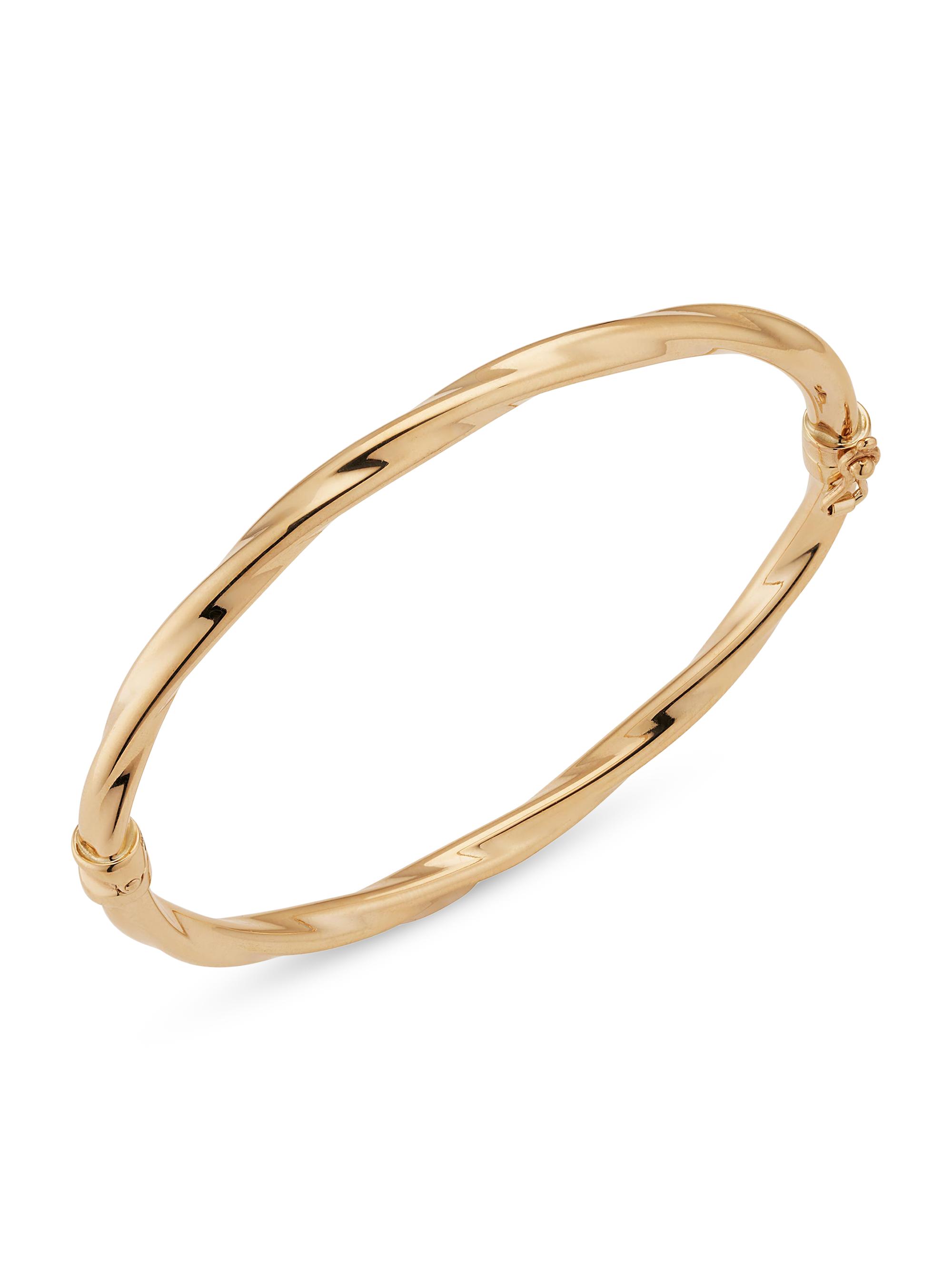 Oradina Women's 14K Yellow Gold Goddess Bangle - Yellow Gold
