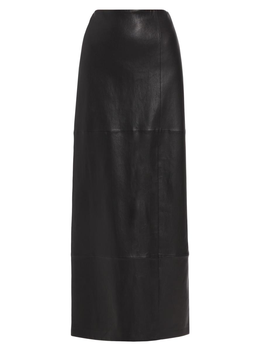 【関税込み】rag & bone ブラック Ilana マキシスカート rag & bone Ilana Leather Maxi Skirt | Saks Fifth Avenue