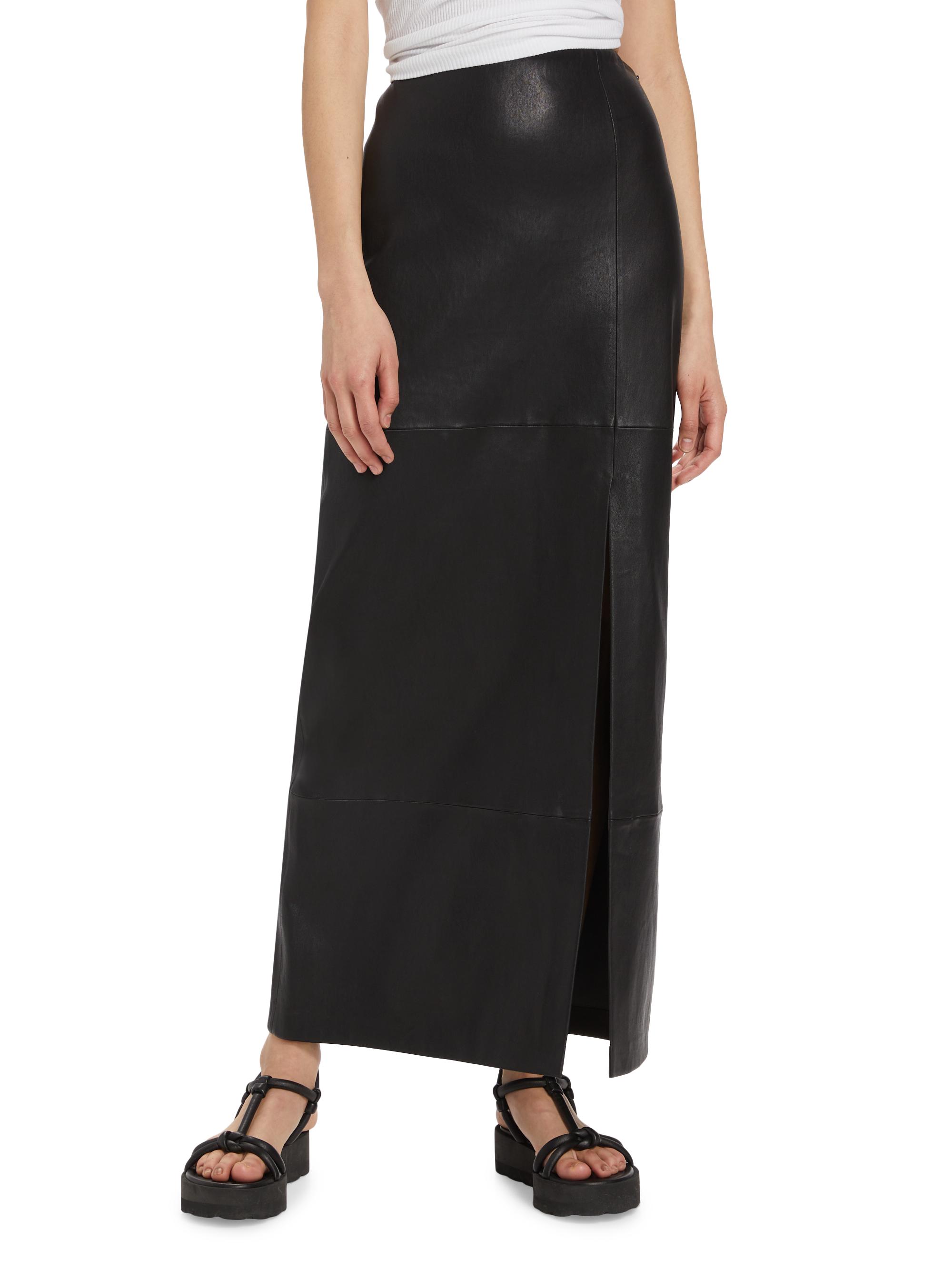 rag & bone Ilana Leather Maxi Skirt | Saks Fifth Avenue