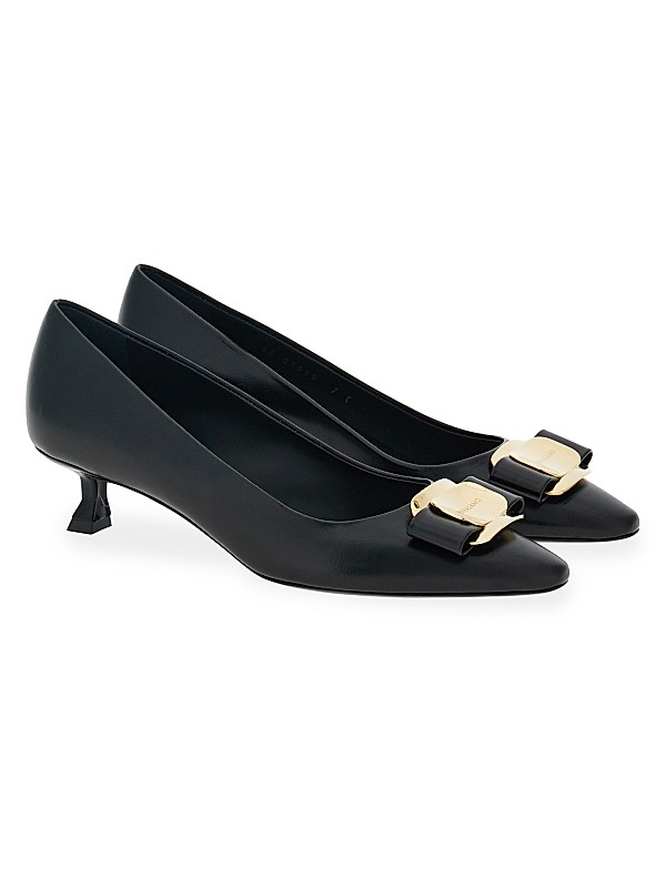 Shop FERRAGAMO Zelma 40MM Leather Pumps | Saks Fifth Avenue Shop FERRAGAMO Zelma 40MM Leather Pumps | Saks Fifth Avenue