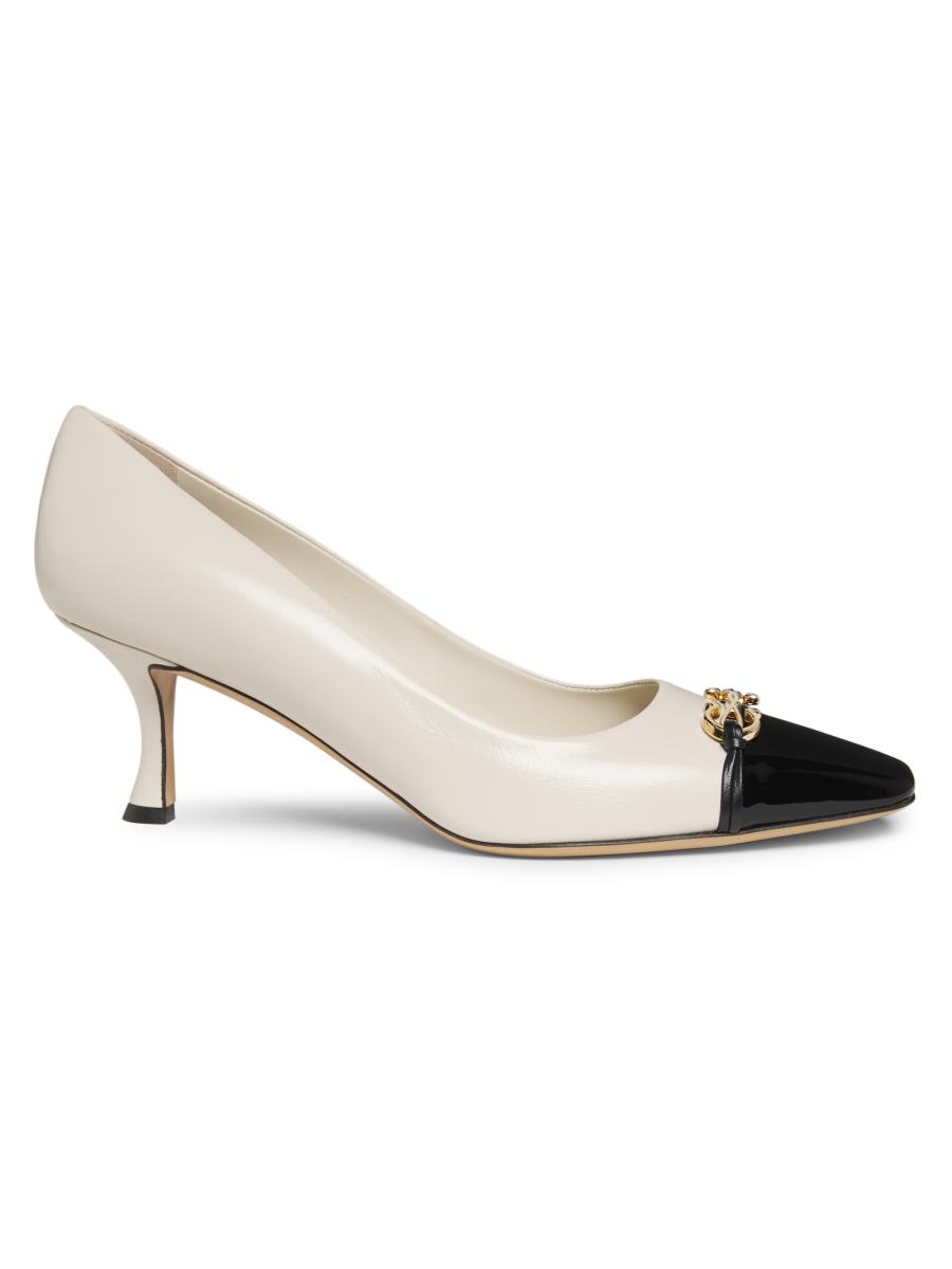 FERRAGAMO Bria 60MM Patent Leather Pumps | Saks Fifth Avenue