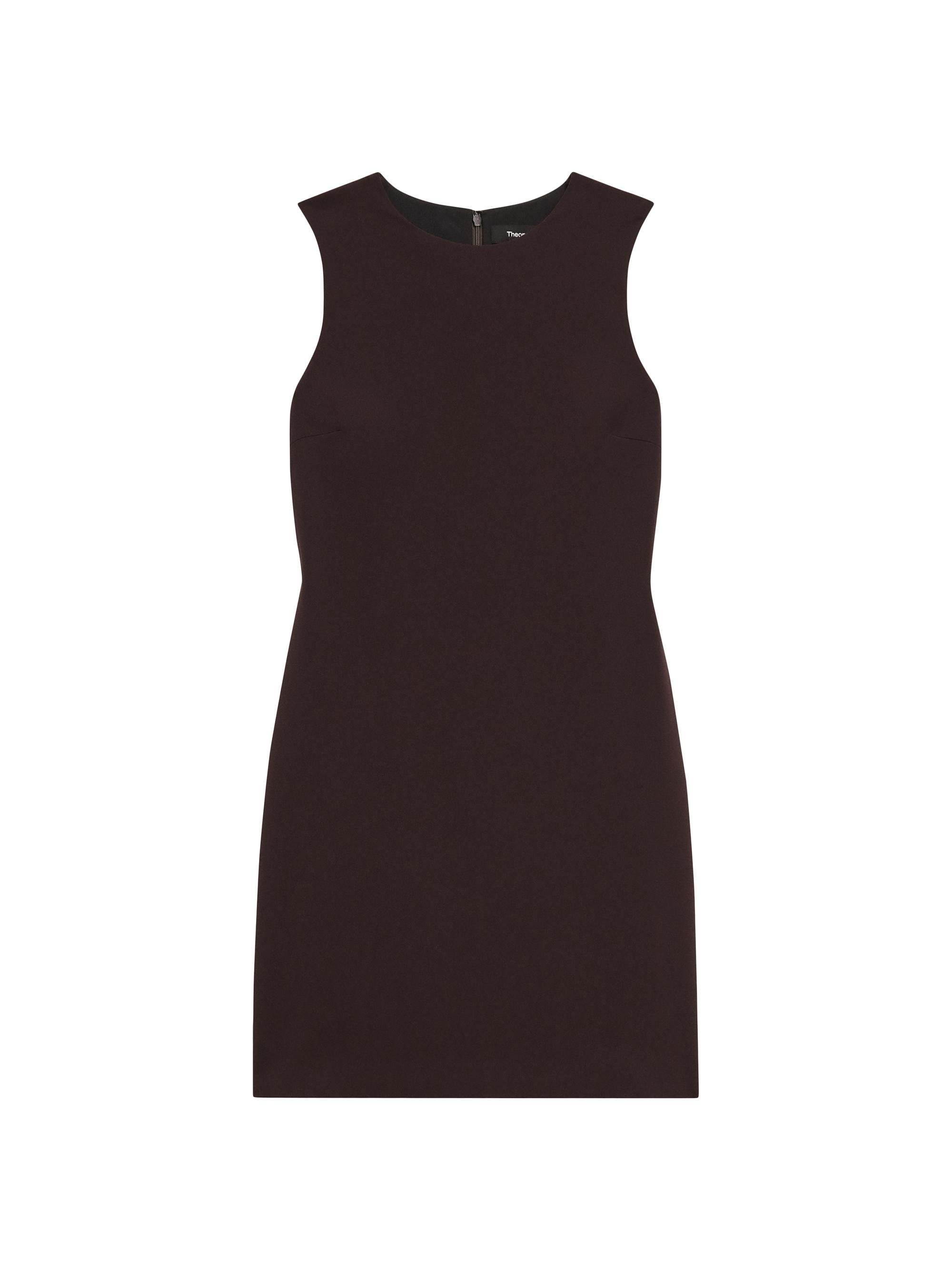 Theory Pleated Combination Midi-Dress | Saks Fifth Avenue