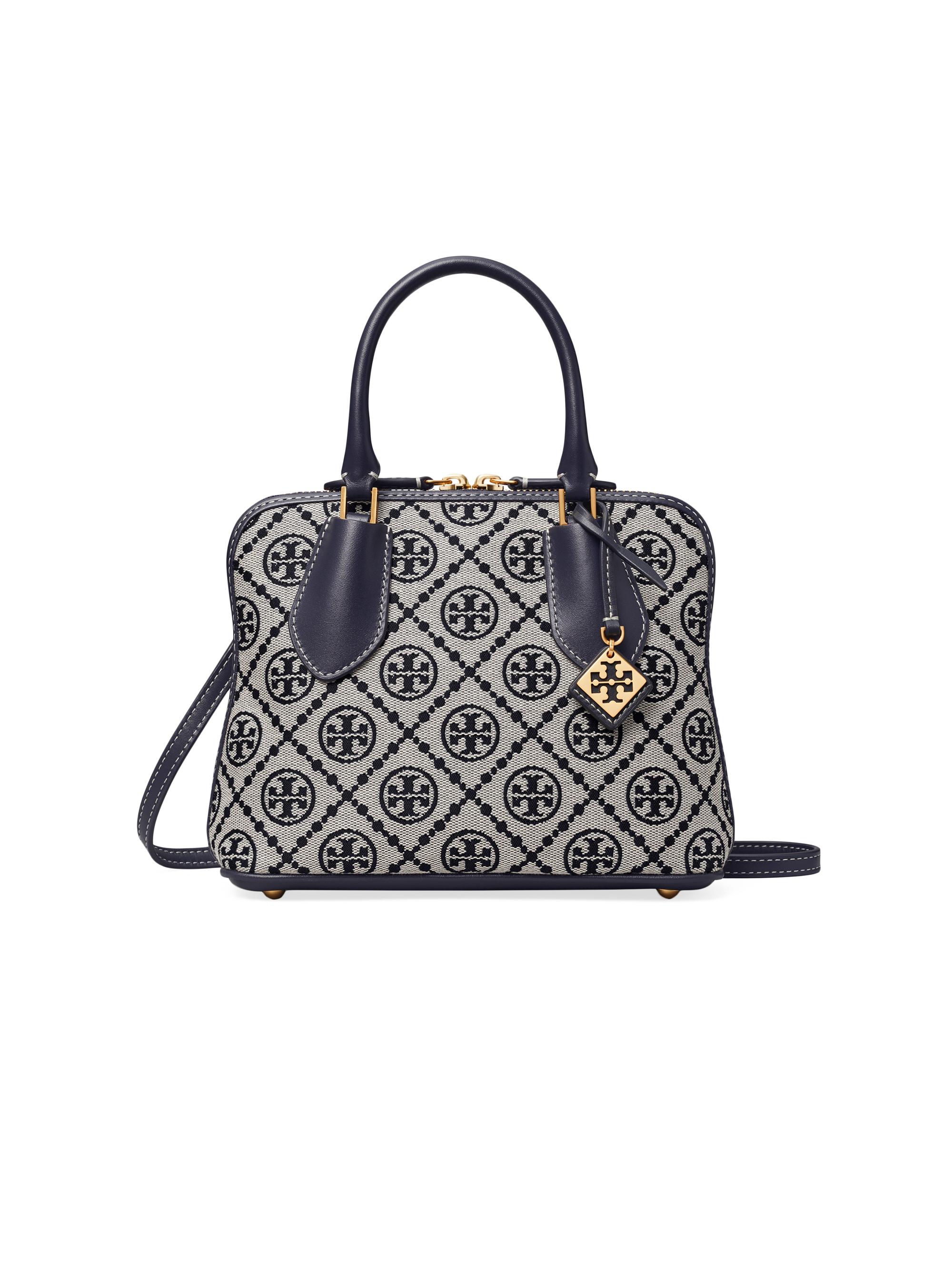Tory Burch Women's Mini T Monogram Swing Bag - Navy