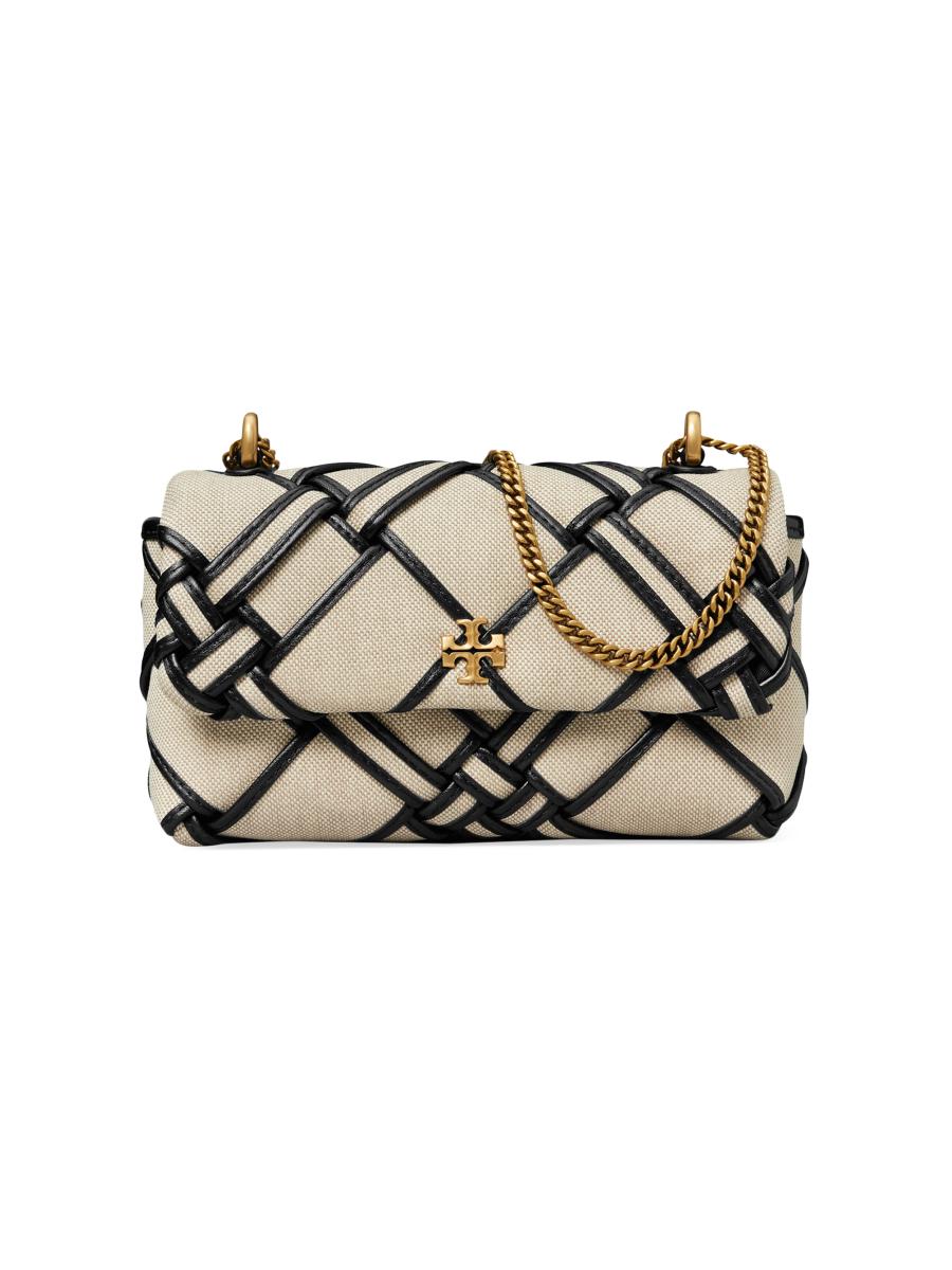 Tory Burch Mini Kira Canvas Crossbody Bag | Saks Fifth Avenue