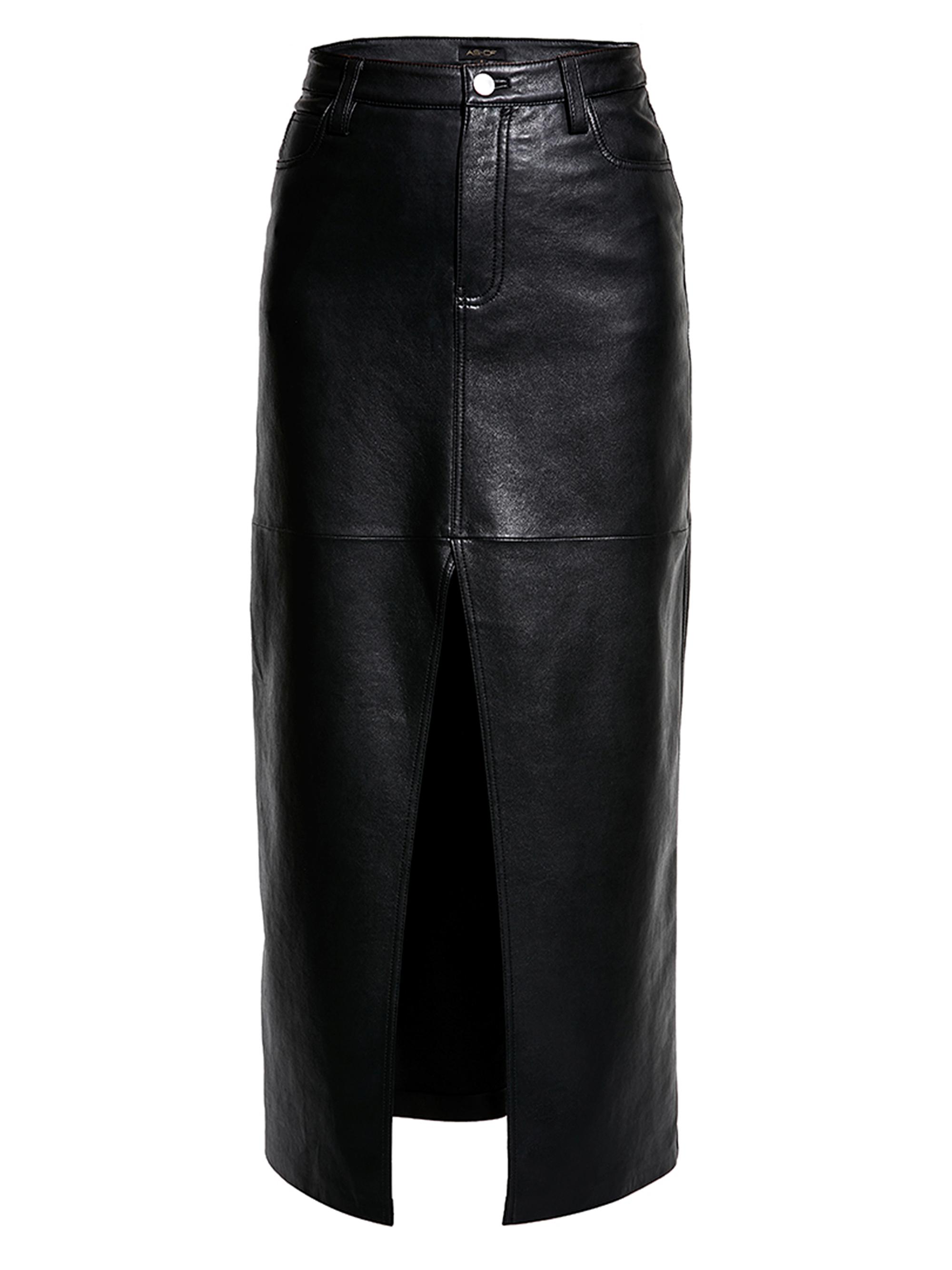 rag & bone Ilana Leather Maxi Skirt | Saks Fifth Avenue