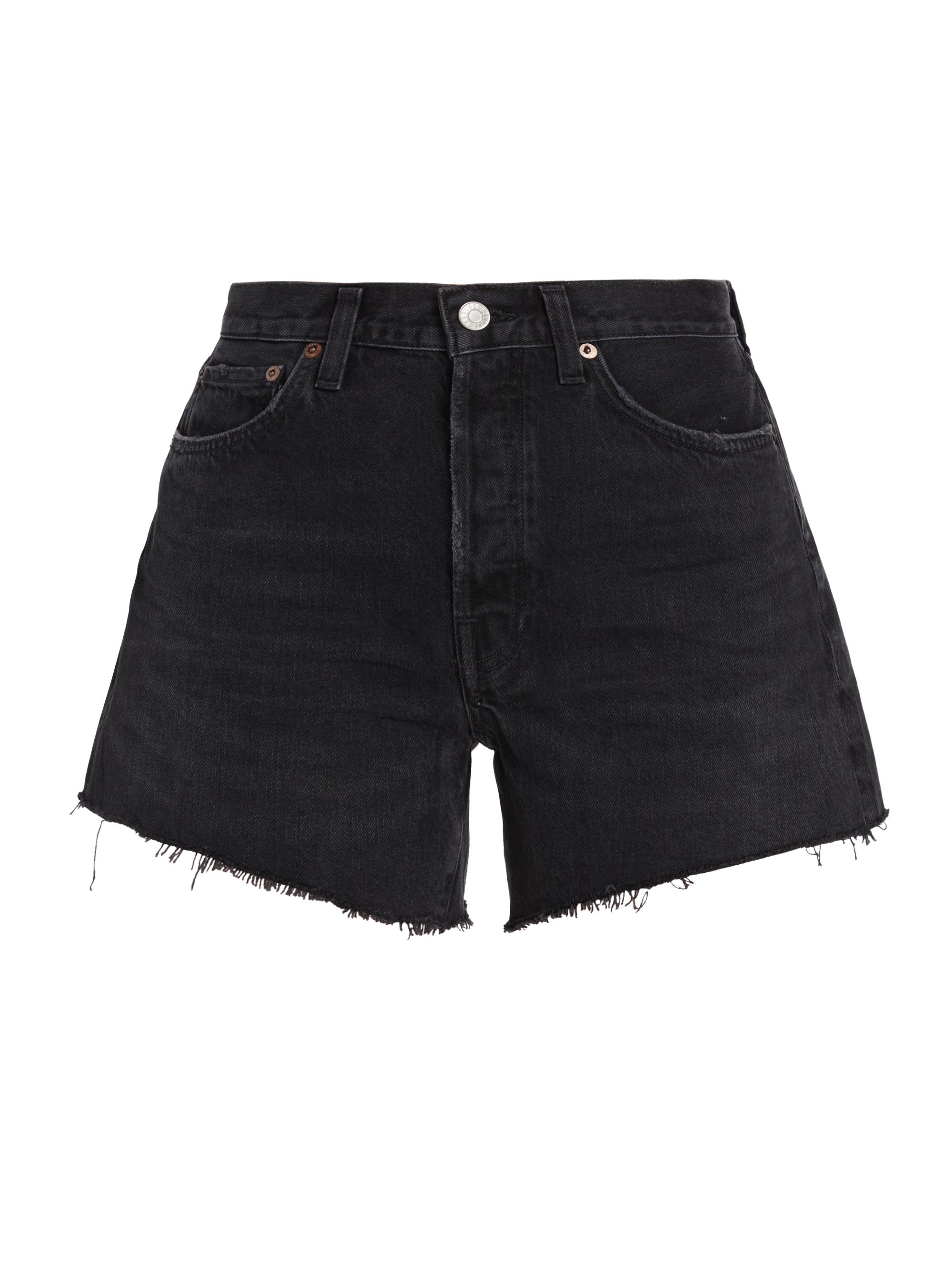 Agolde Women's Parker Ringe Denim Shorts - Fright