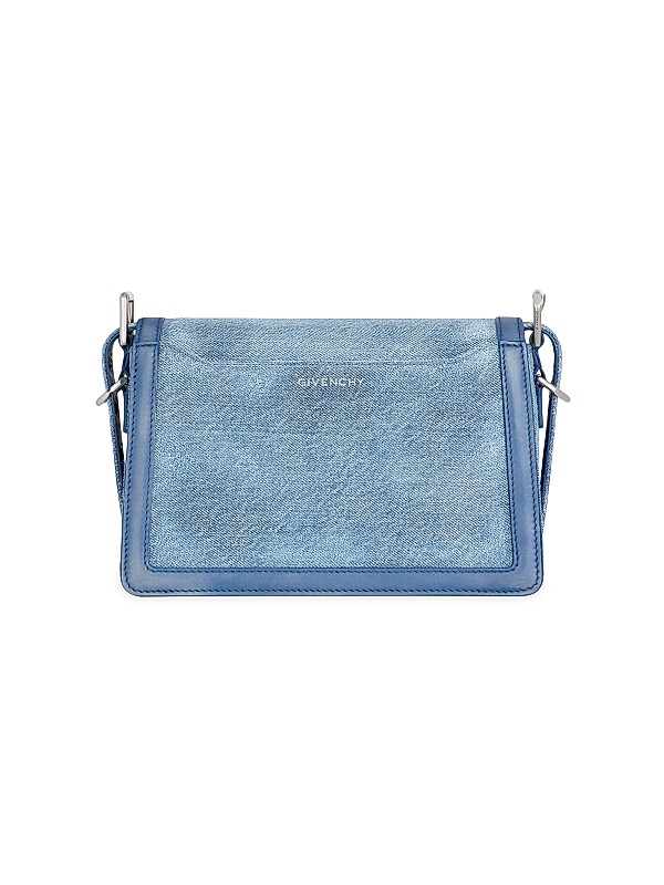 Shop Givenchy Medium 4G Crossbody Bag In Denim | Saks Fifth Shop Givenchy Medium 4G Crossbody Bag In Denim | Saks Fifth
