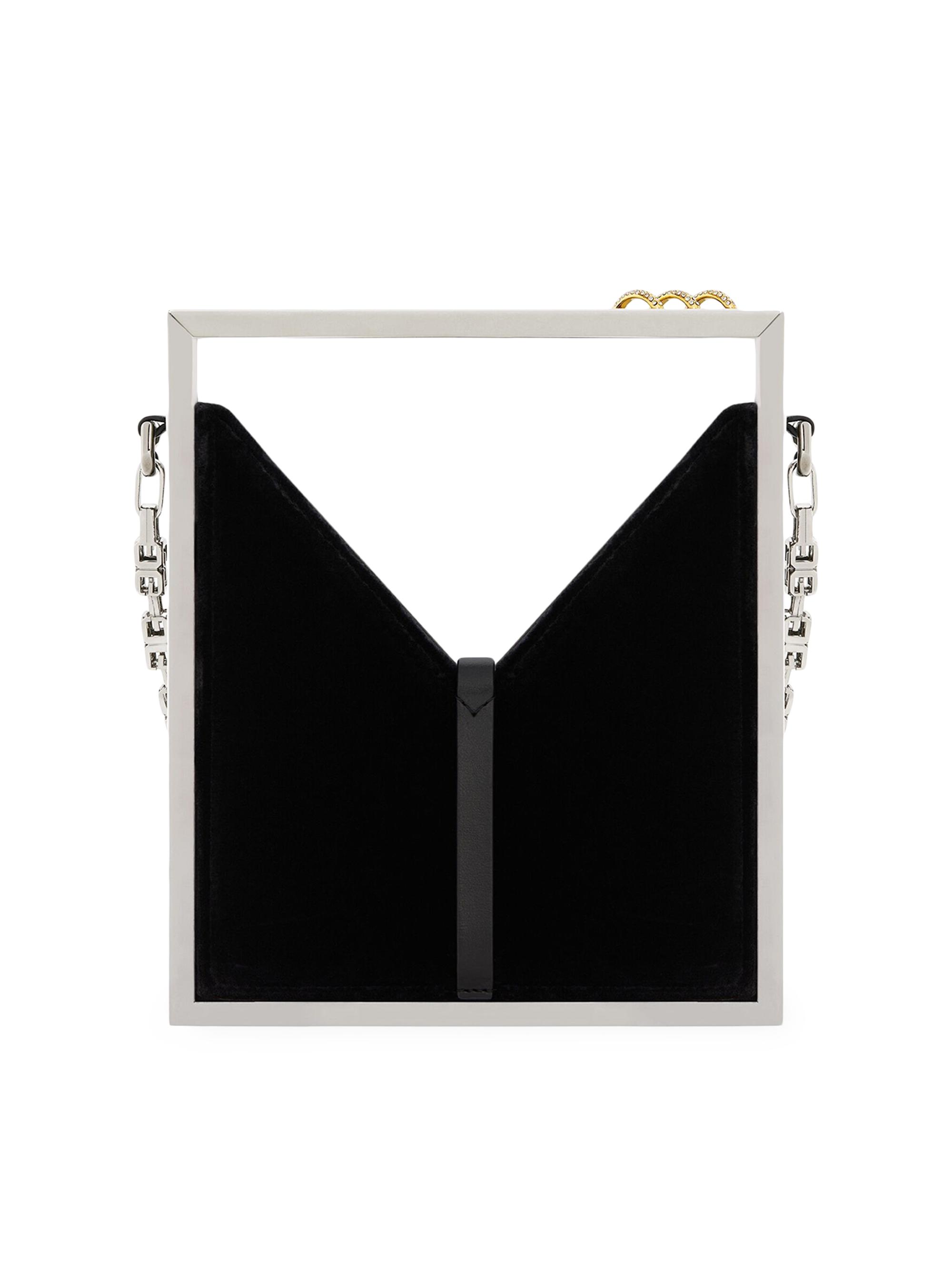 Givenchy Micro Cut Out Bag In Velvet And Strass With Frame | Saks Fifth ...
