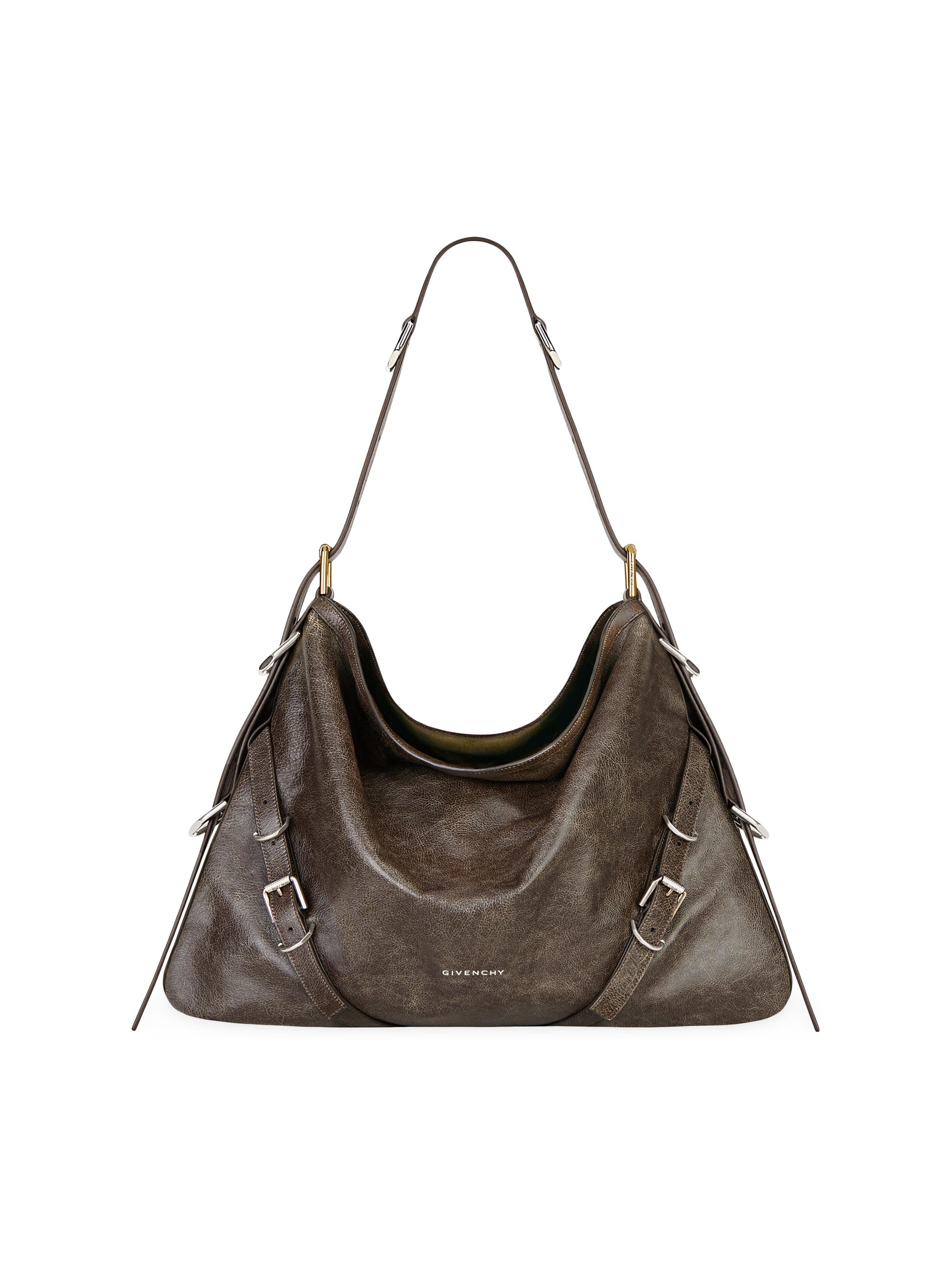 Givenchy Women's  Voyou Bag In Aged Leather - Walnut Brown