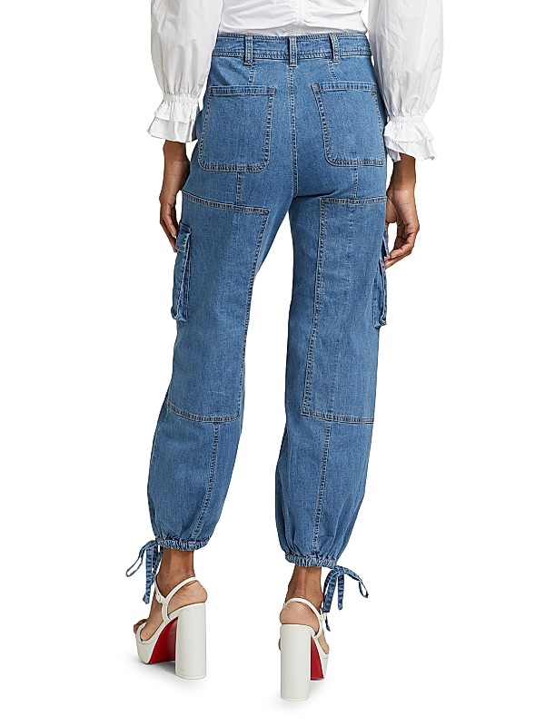 Shop Cinq à Sept Zola Denim Cargo Pants | Saks Fifth Avenue Shop Cinq à Sept Zola Denim Cargo Pants | Saks Fifth Avenue