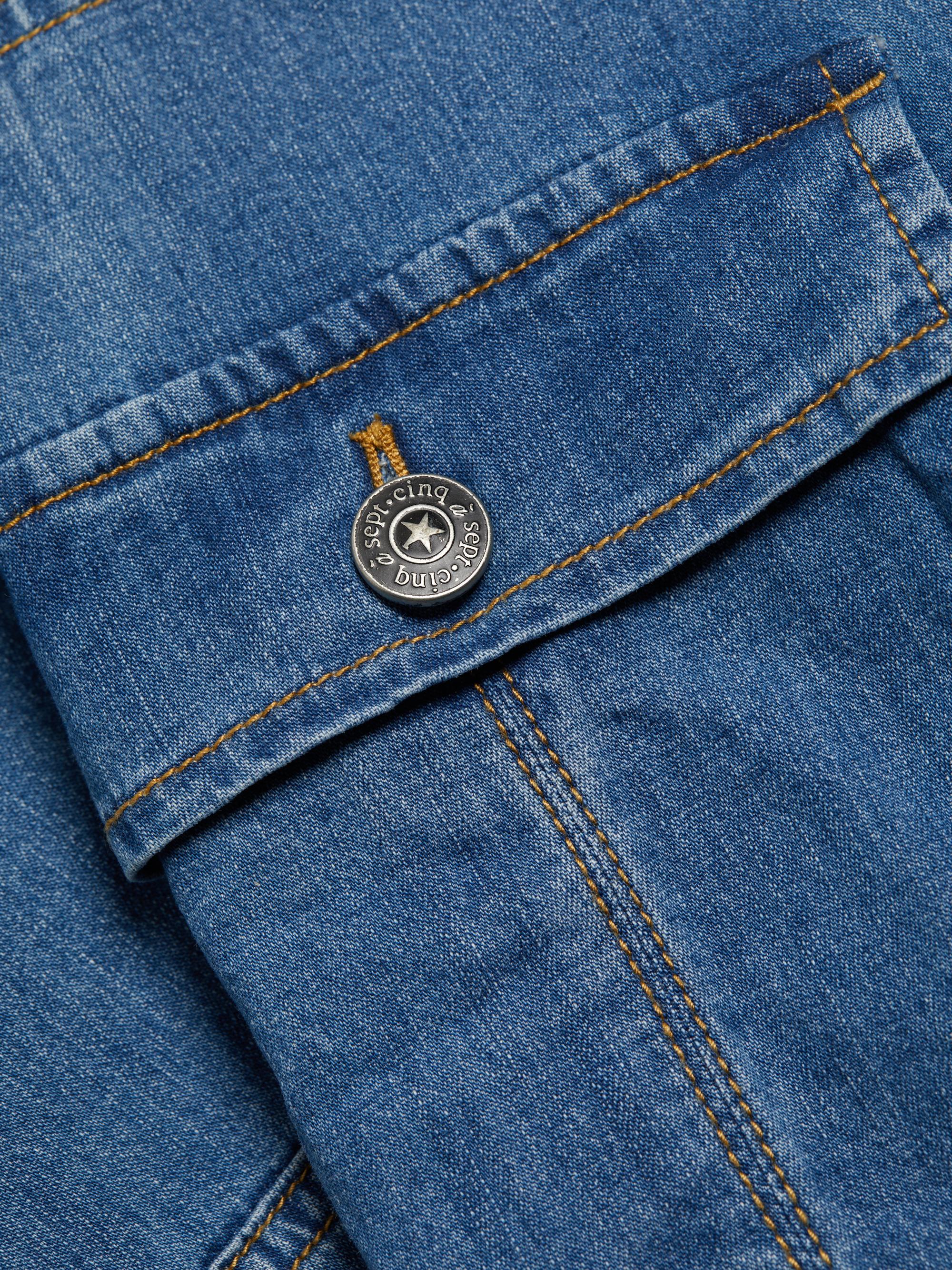 Cinq à Sept Zola Denim Cargo Pants | Saks Fifth Avenue