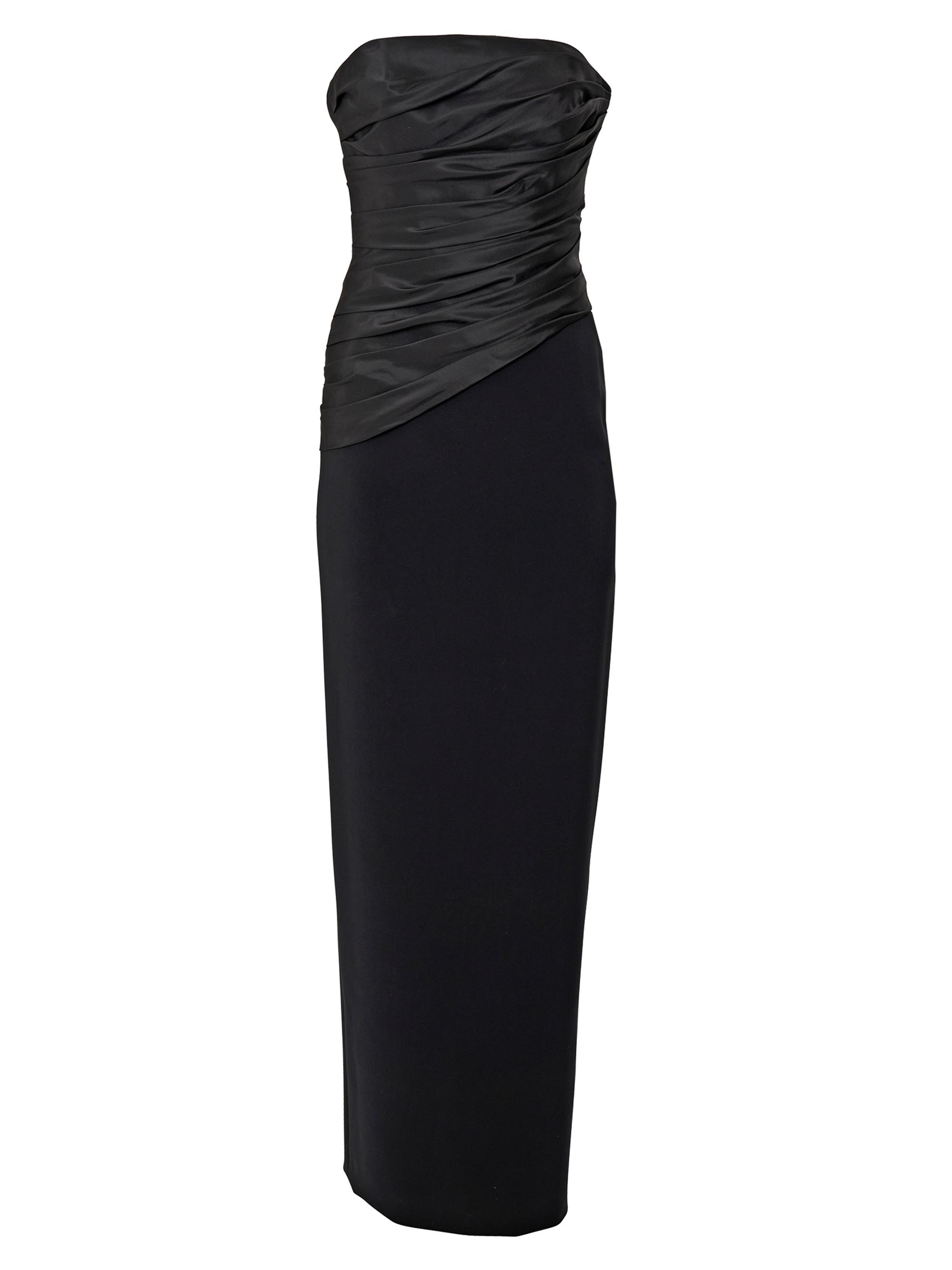 Carolina Herrera Women's Strapless Ruched Gown - Black