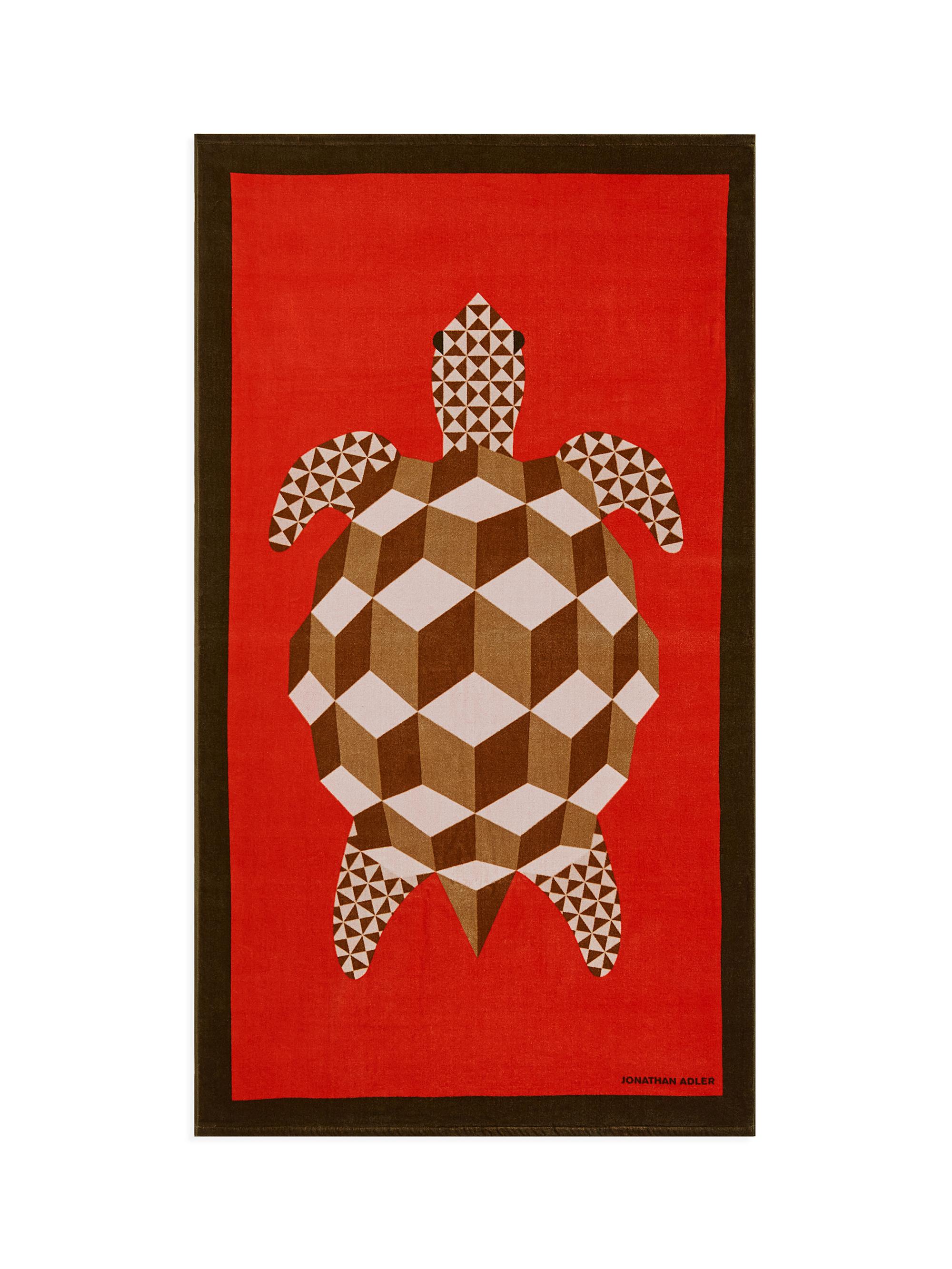 Jonathan Adler Turtle Beach Towel - Red