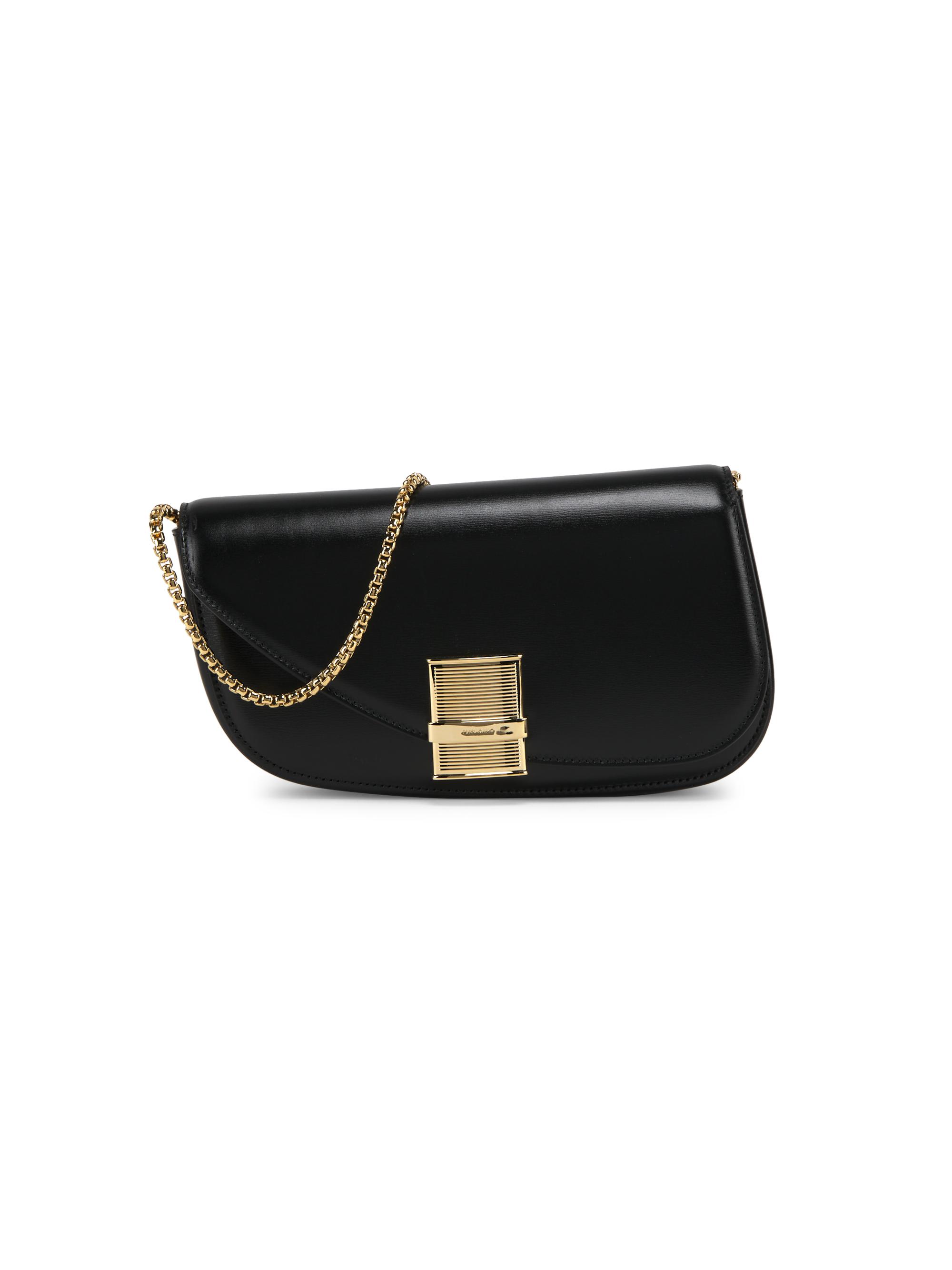 FERRAGAMO Women's Fiamma Crossbody Bag - Nero