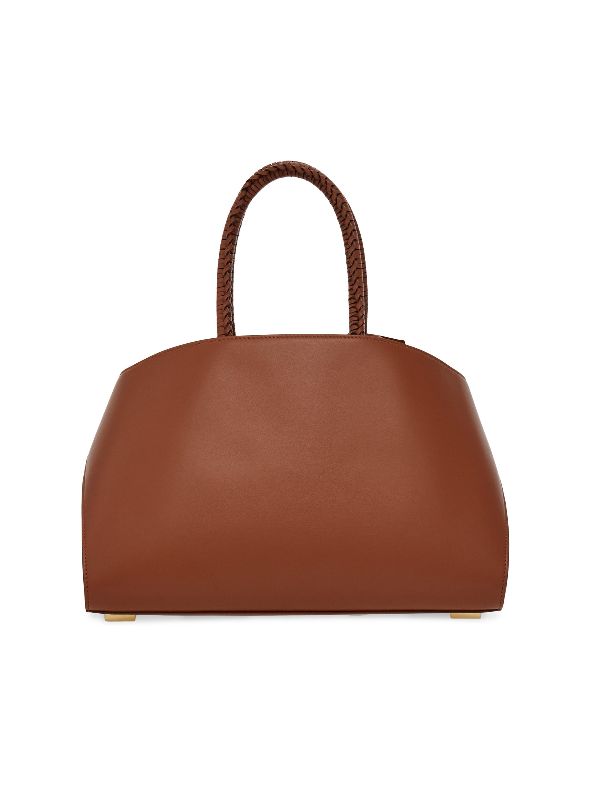 FERRAGAMO Hug Small Leather Top Handle Bag | Saks Fifth Avenue