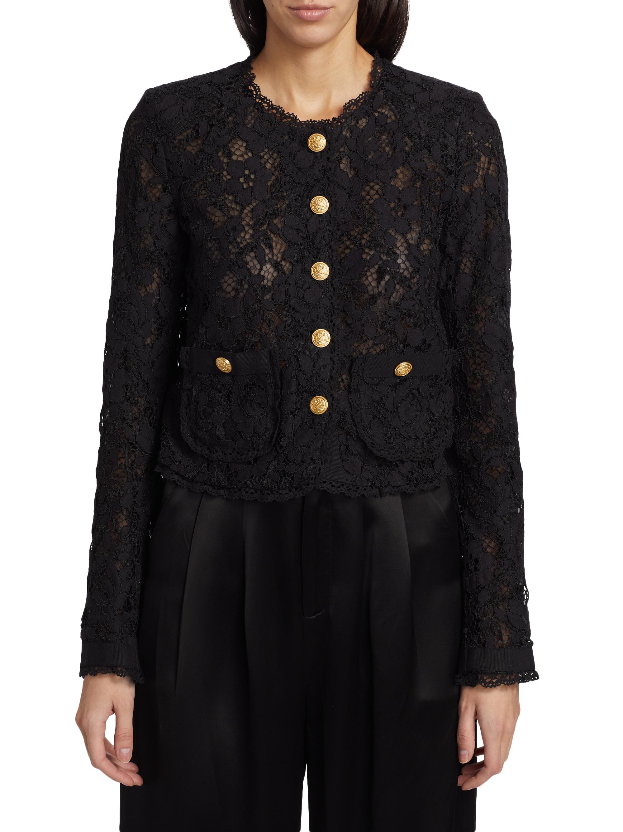 treat ürself Retro lace jacket 10月末より順次発送】Retro lace